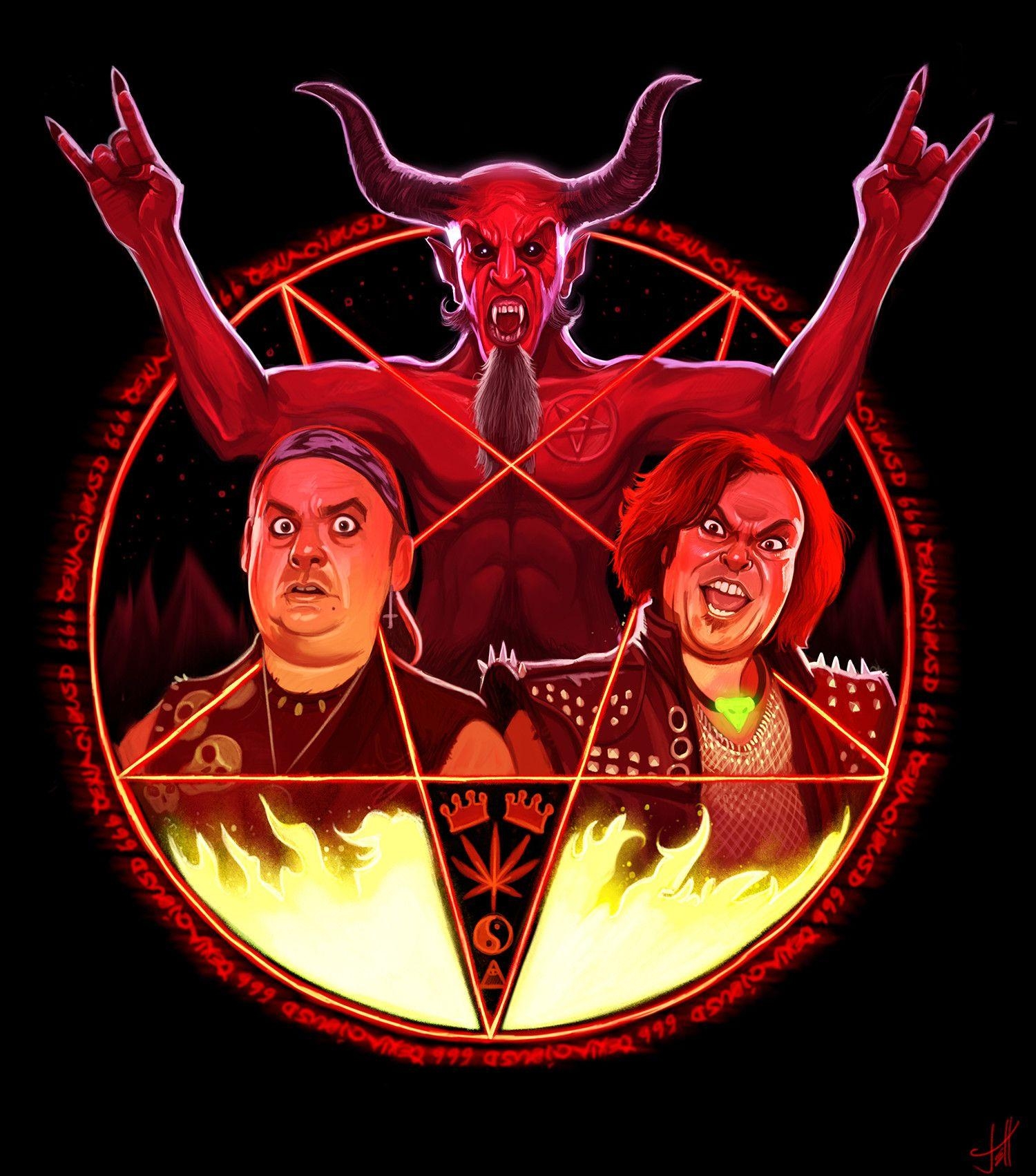 1500x1710 Tenacious D Pick of Destiny Fanart by Jeff Delgado. musica, Phone