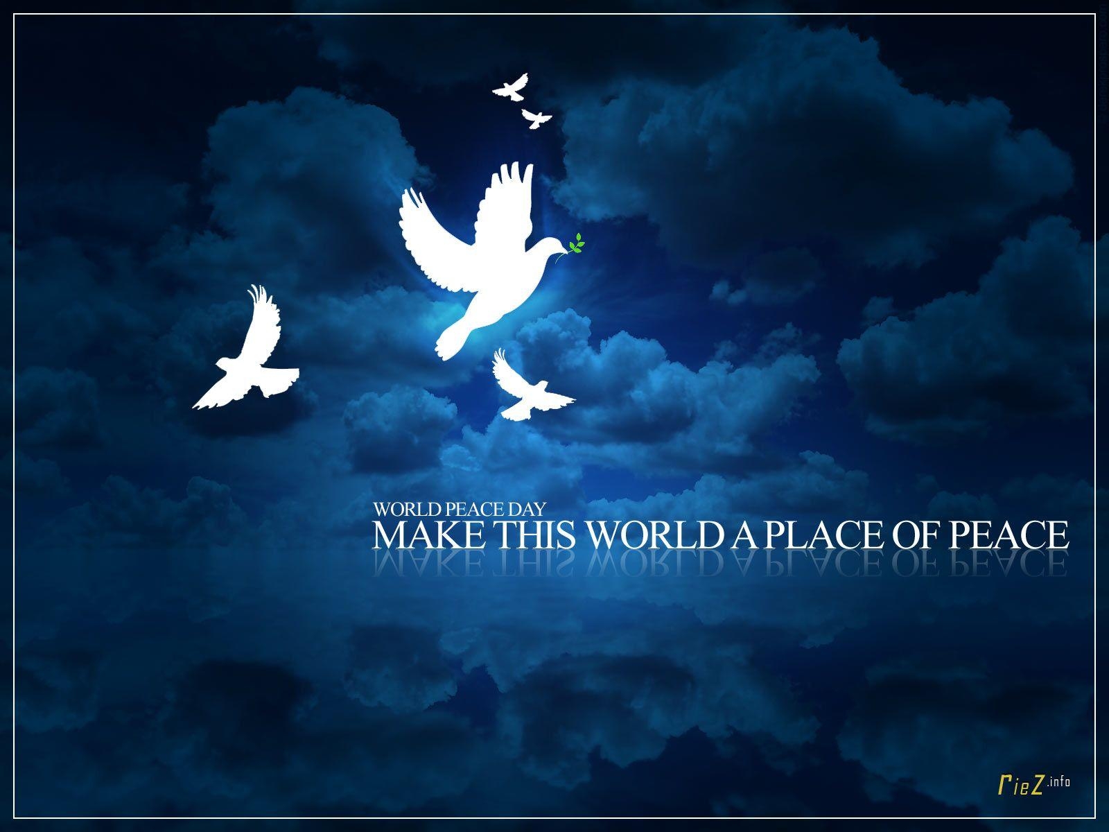 1600x1200 RT World Peace Day Wallpaper, Desktop