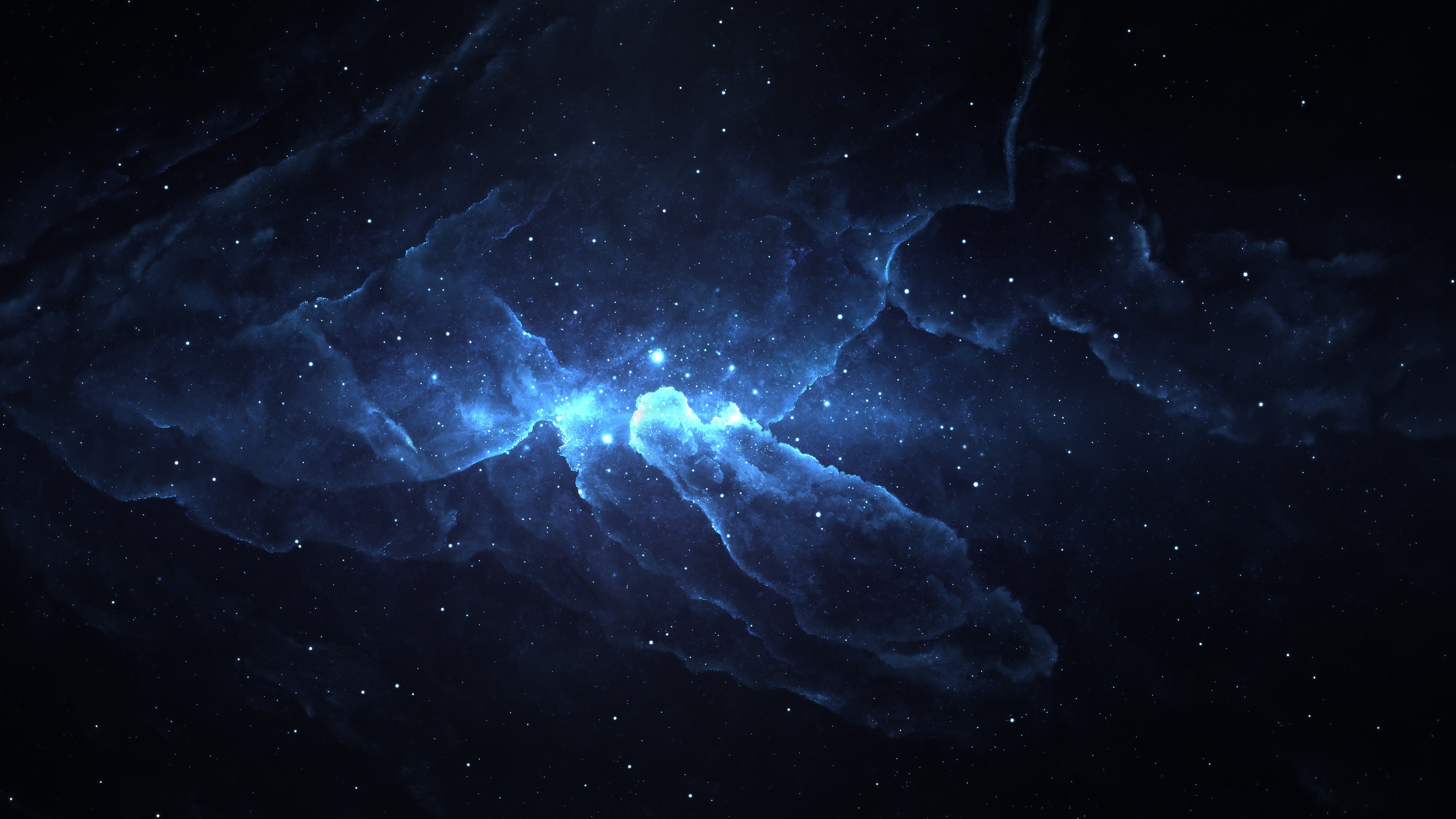 3840x2160 Blue Nebula Photohop 4K Ultra HD.desktopwalls.net, Desktop