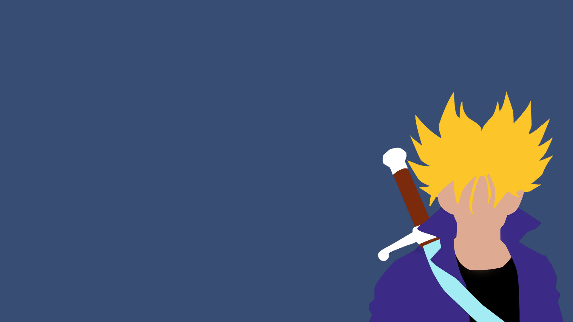 1920x1080 Future Trunks Minimalist Wallpaper?, Desktop