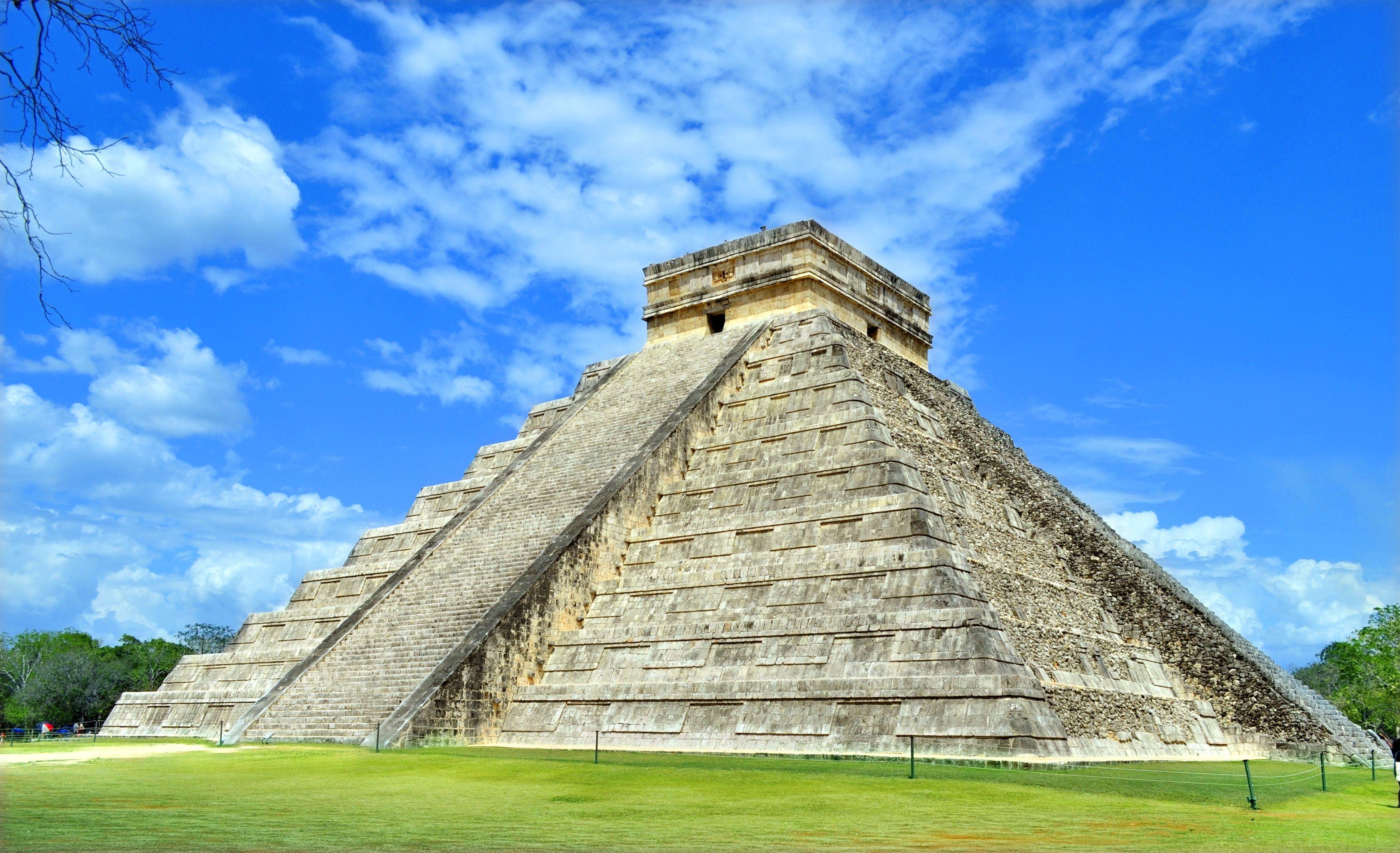 3500x2140 Chichen Itza Wallpaper HD Background, Desktop