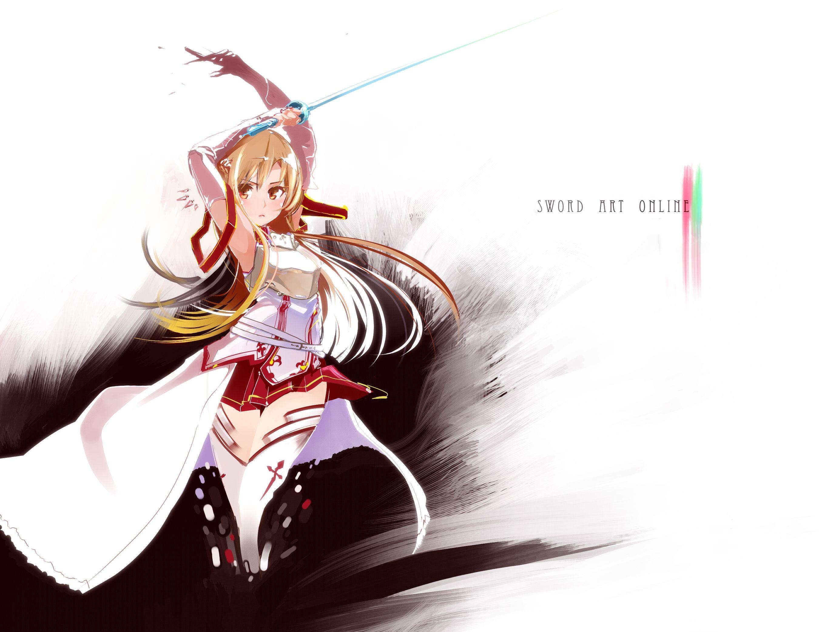 2700x2090 Wallpaper Девушка Asuna Yuuki из Sword Art Online Desktop Picture, Desktop