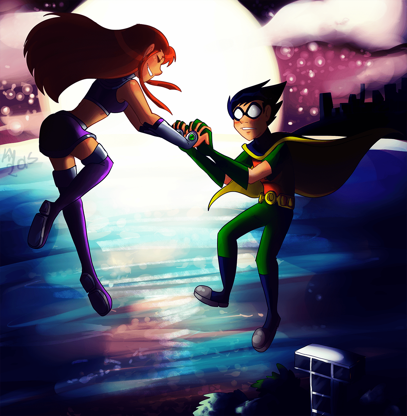 1320x1350 Robin And Starfire Wallpaper, Live Robin And Starfire Wallpaper, Phone