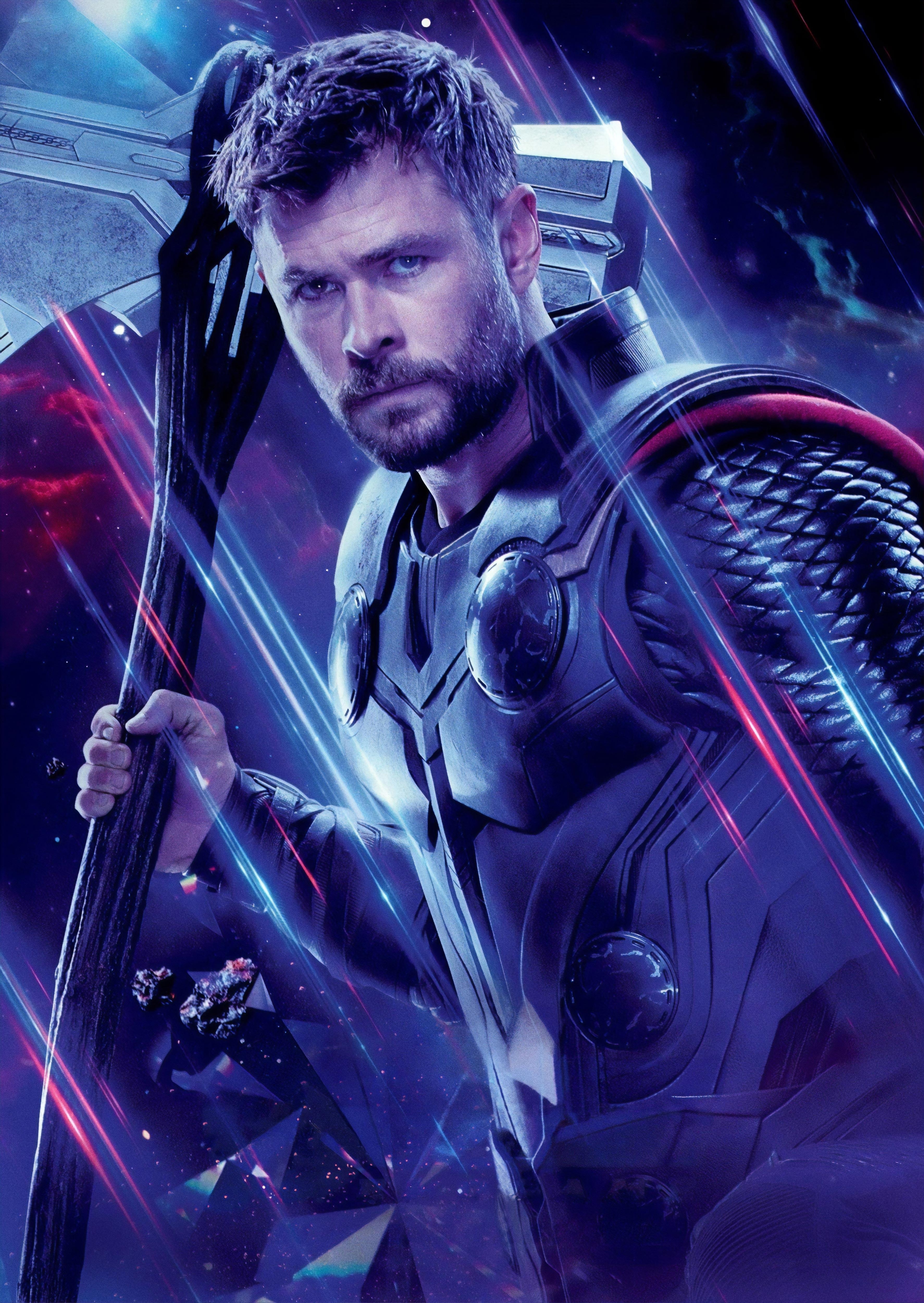 3550x5000 Thor in Avengers Endgame Wallpaper, HD Movies 4K Wallpaper, Image, Phone