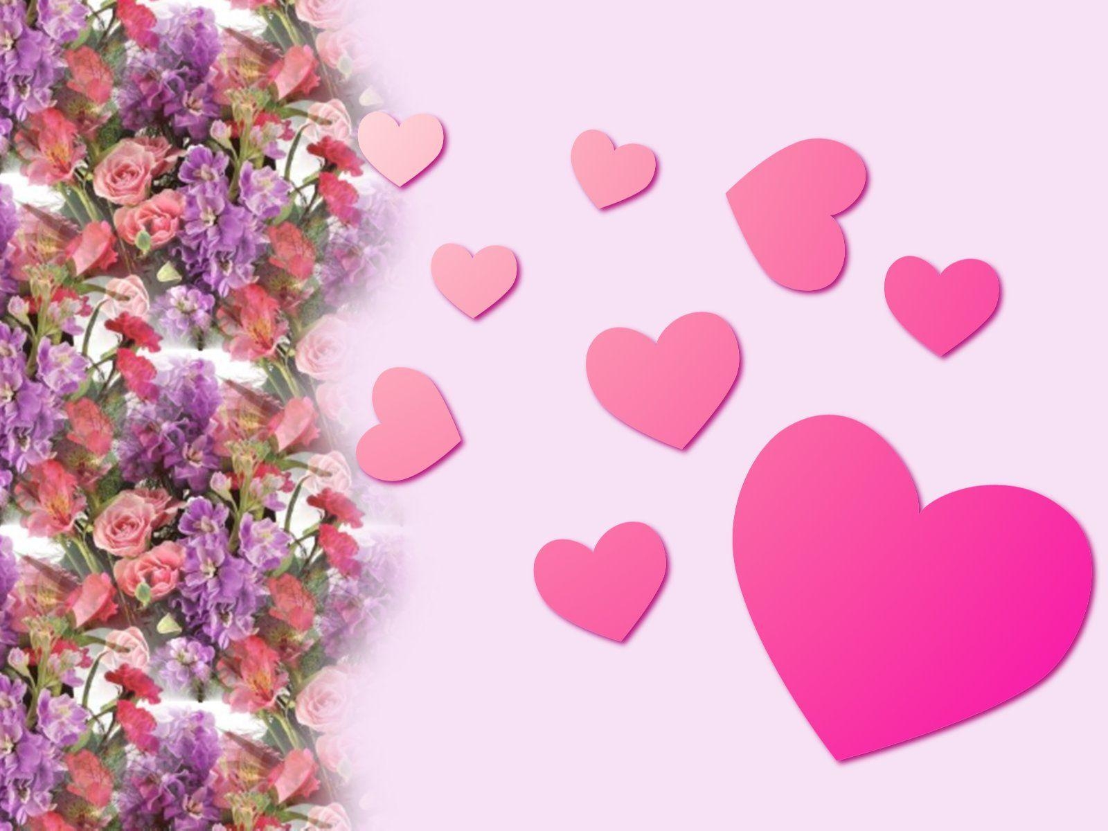 1600x1200 Pink Heart Valentine Wallpaper Wallpaper, Desktop