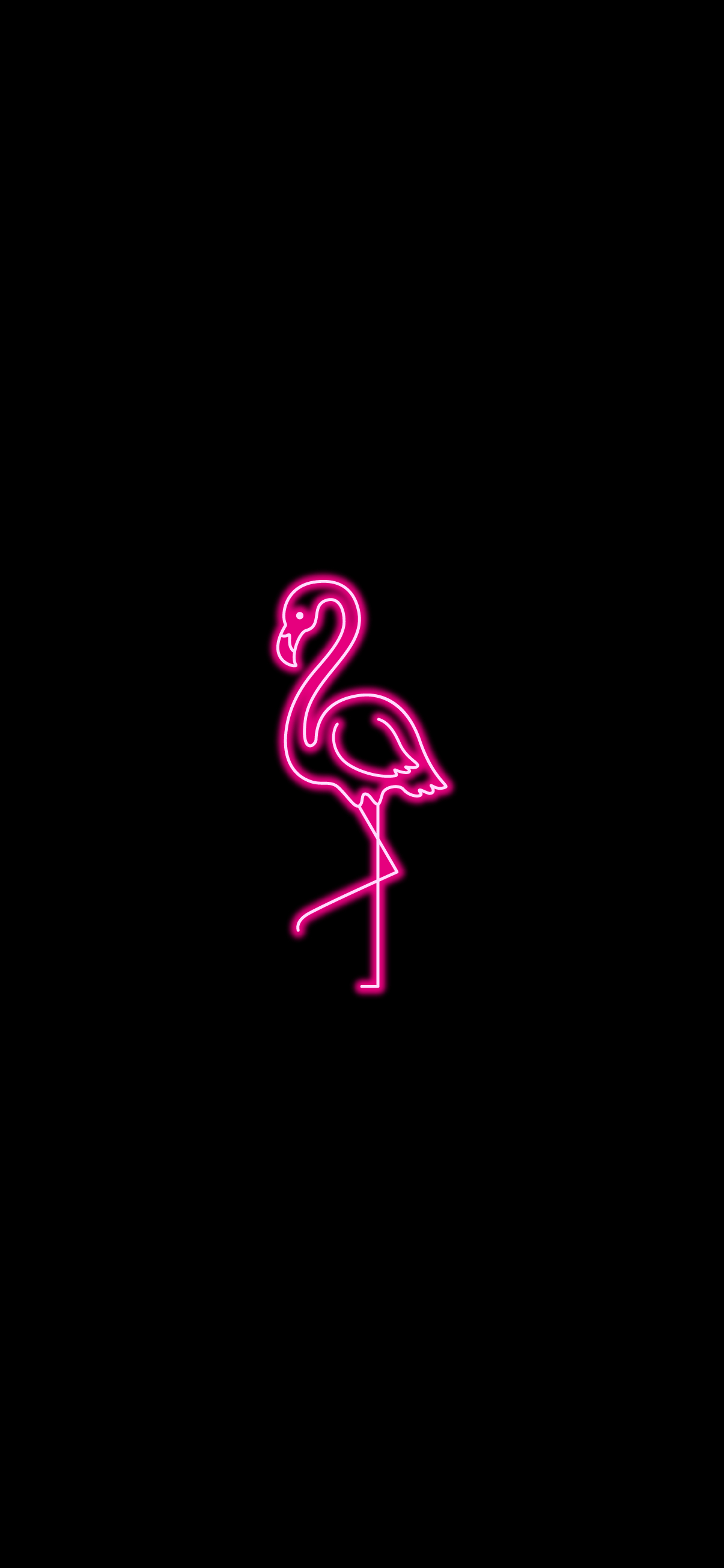 1210x2610 Amoled wallpaper neon pink, Phone