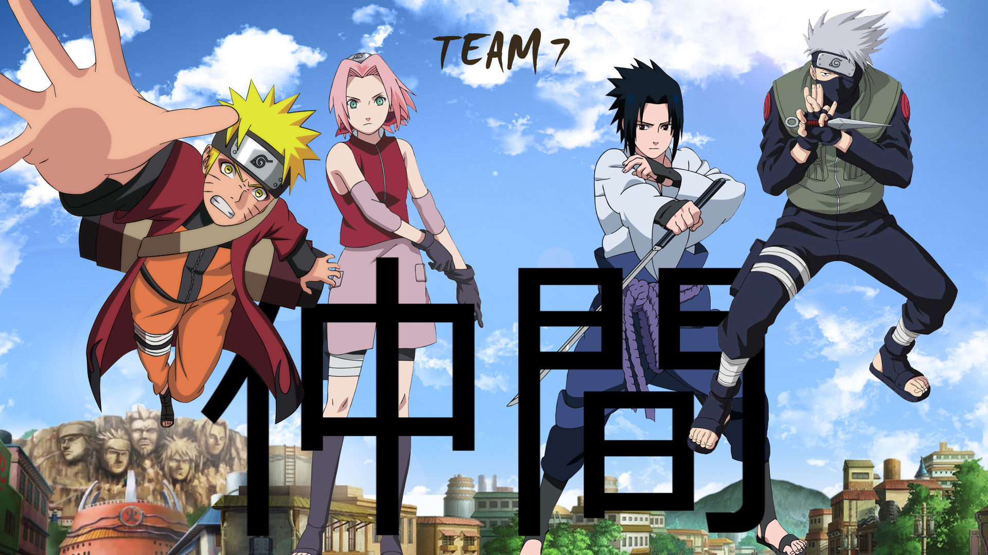 1920x1080 Naruto Teams Background, Desktop