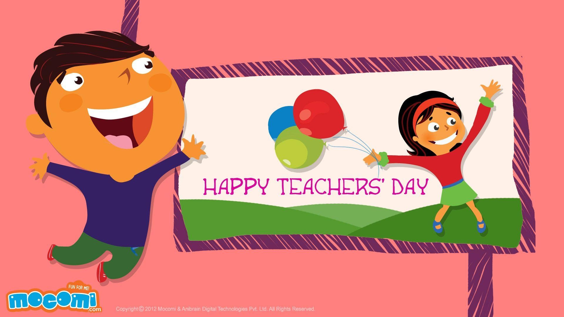 1920x1080 Happy Teachers' Day 03 Wallpaper for Kids, Desktop