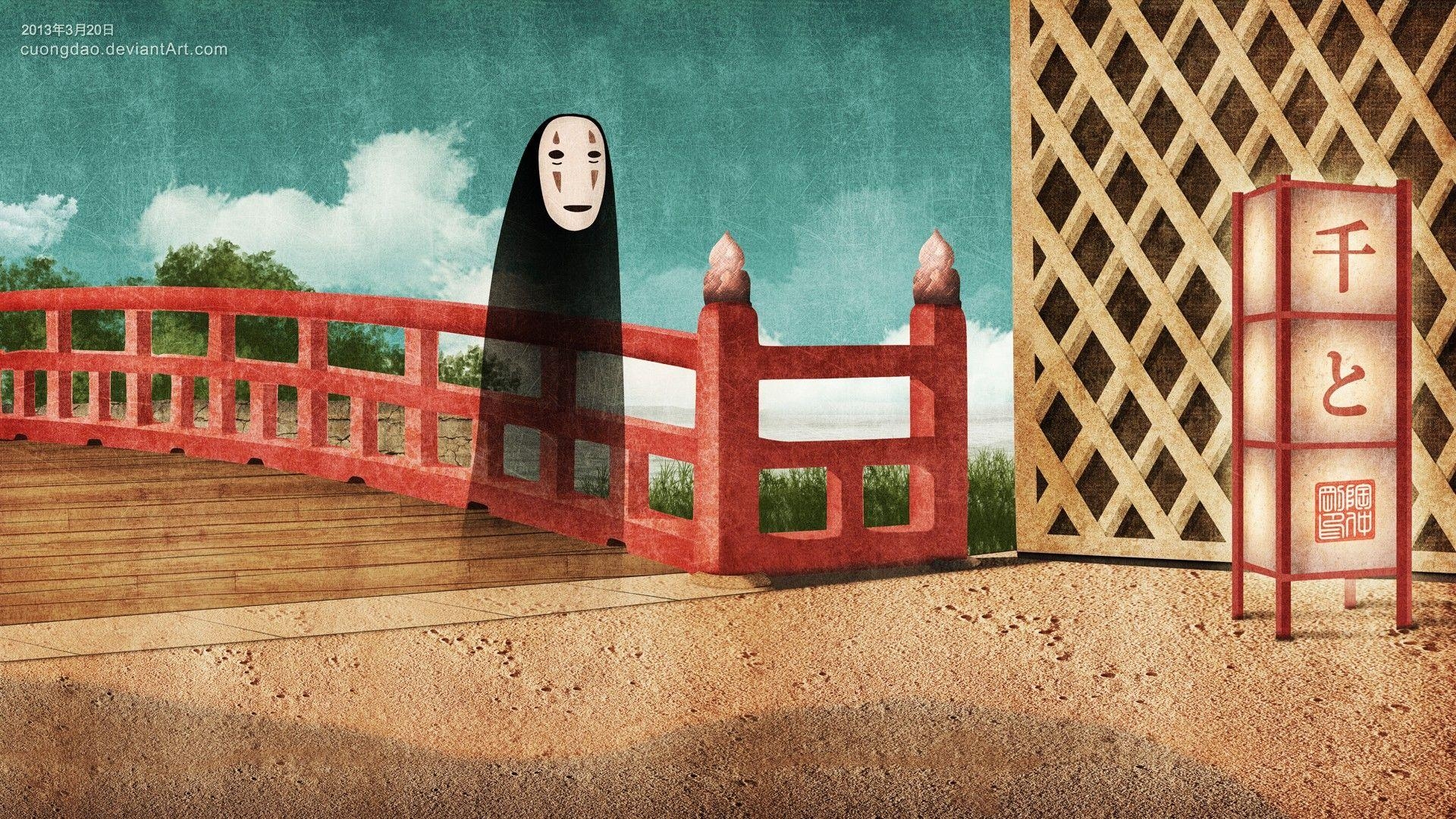 1920x1080 Spirited Away, no face, Studio Ghibli, anime, chihiro wallpaper, Desktop