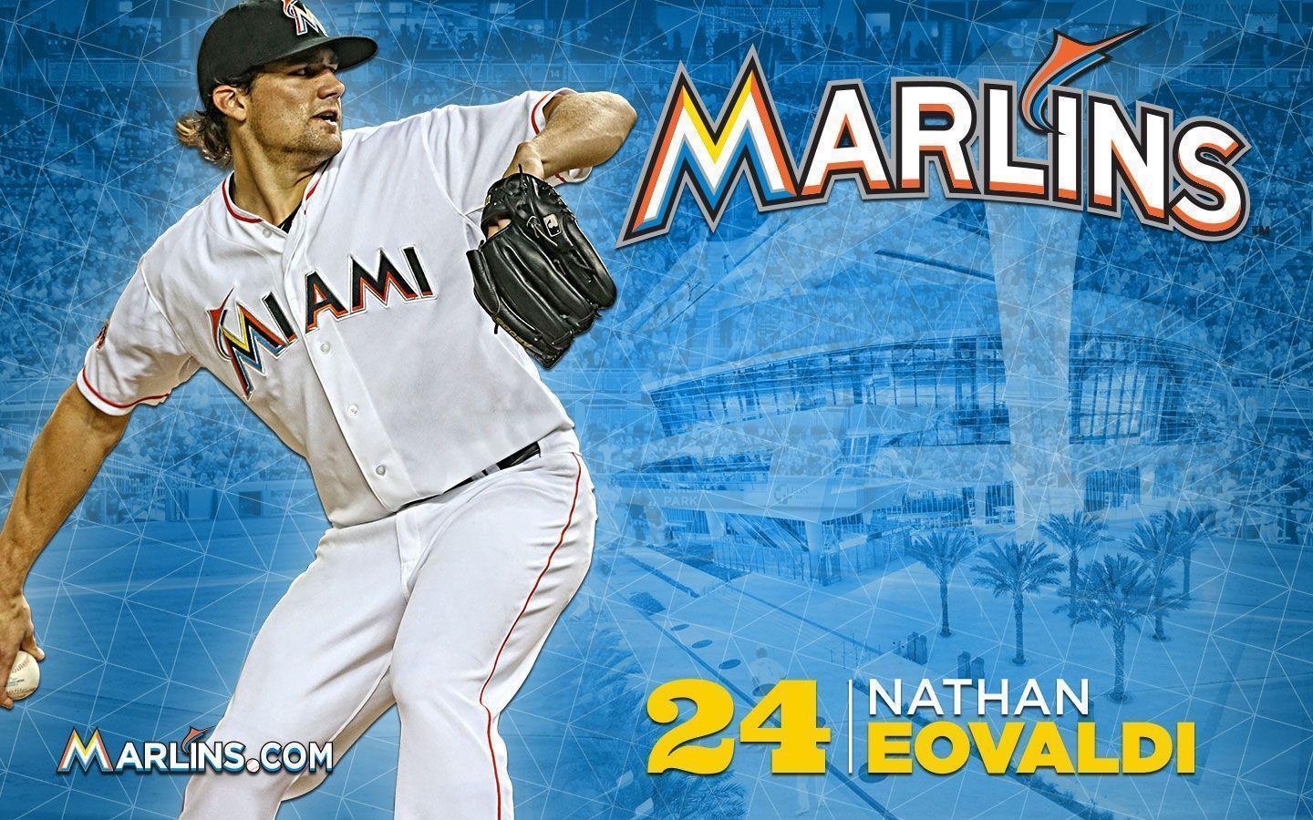 1440x900 Miami Marlins iPhone Wallpaper, Desktop