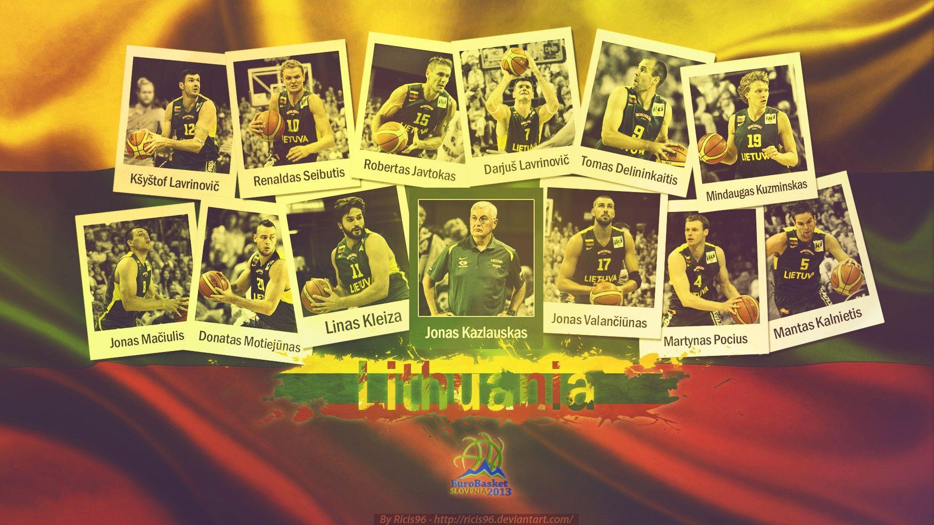 1920x1080 Lithuania Basketball Wallpaper. Basketball Wallpaper at, Desktop