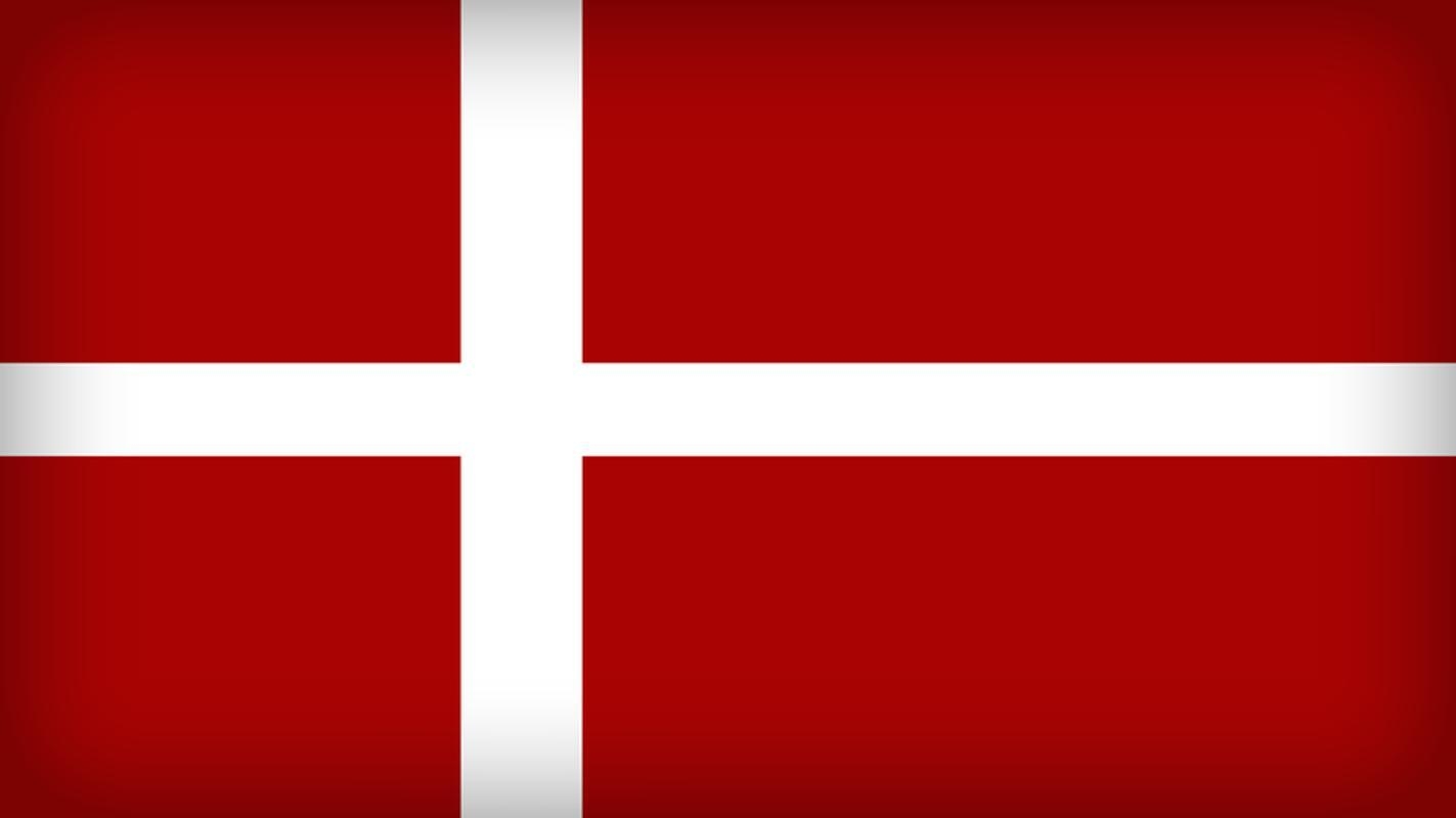 1430x800 Denmark Flag Wallpaper for Android, Desktop