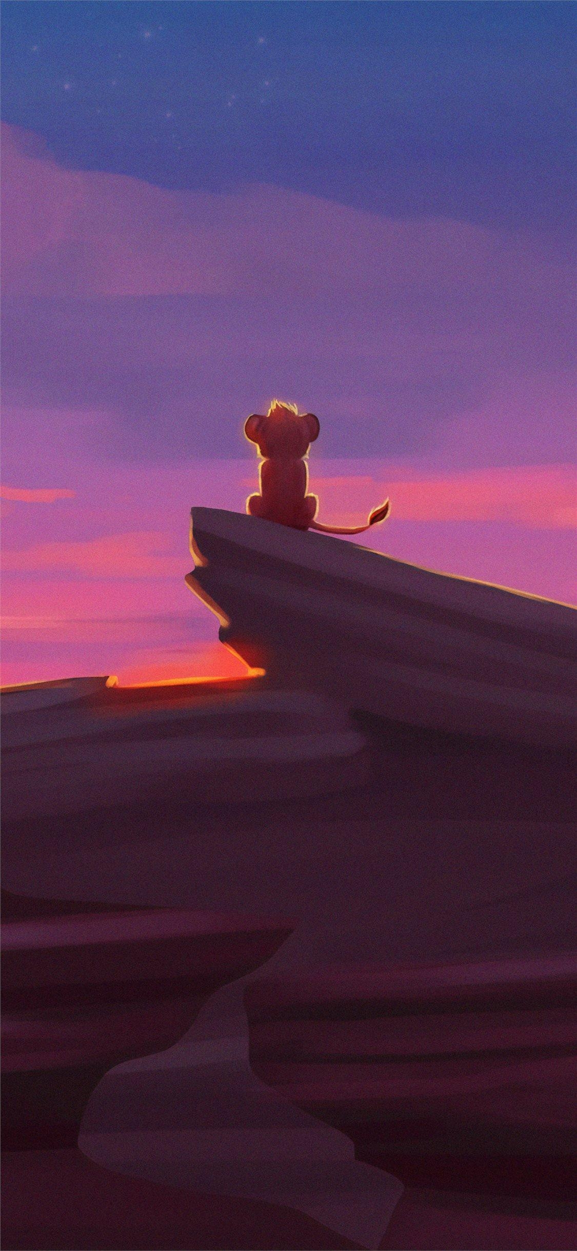 1130x2440 simba the lion king iPhone X Wallpaper Free Download, Phone