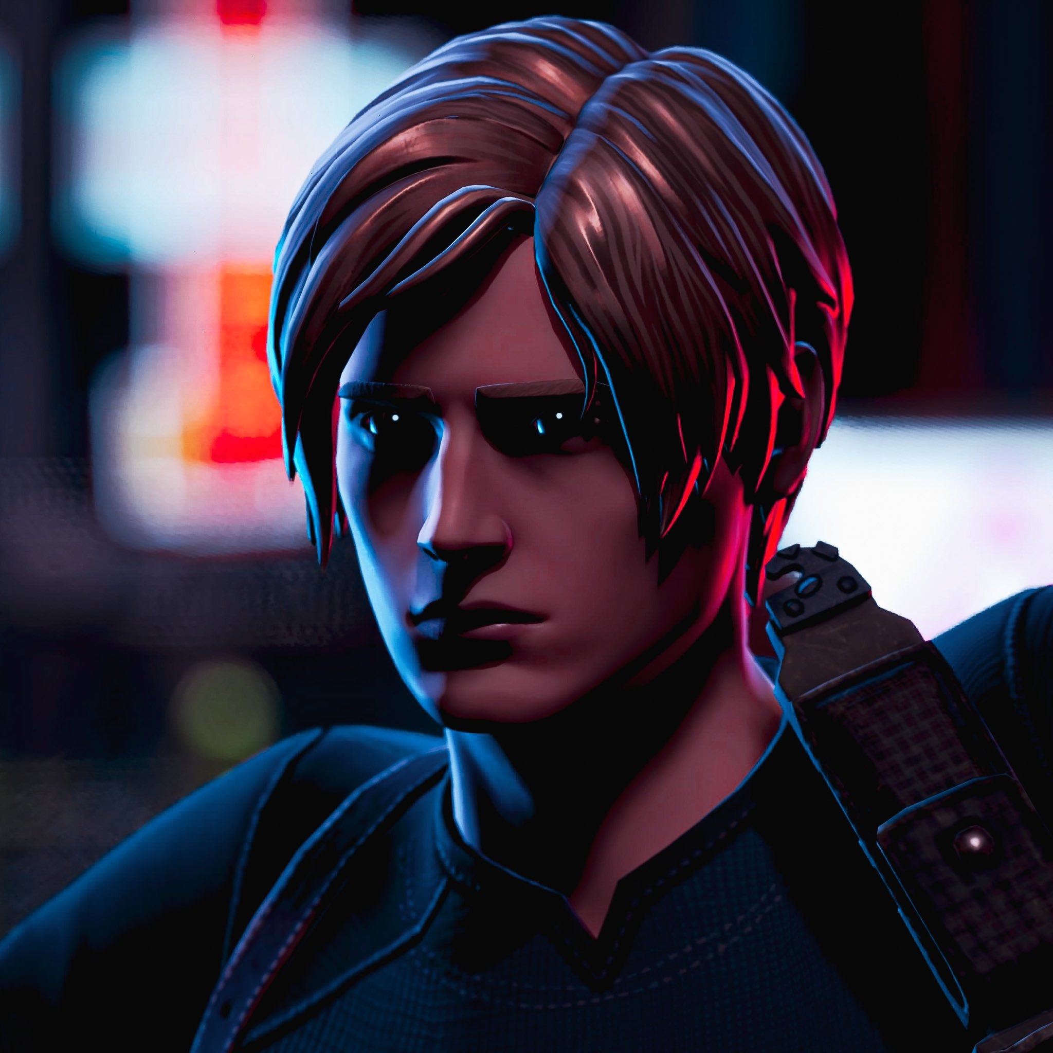 2050x2050 Leon S. Kennedy Fortnite wallpaper, Phone