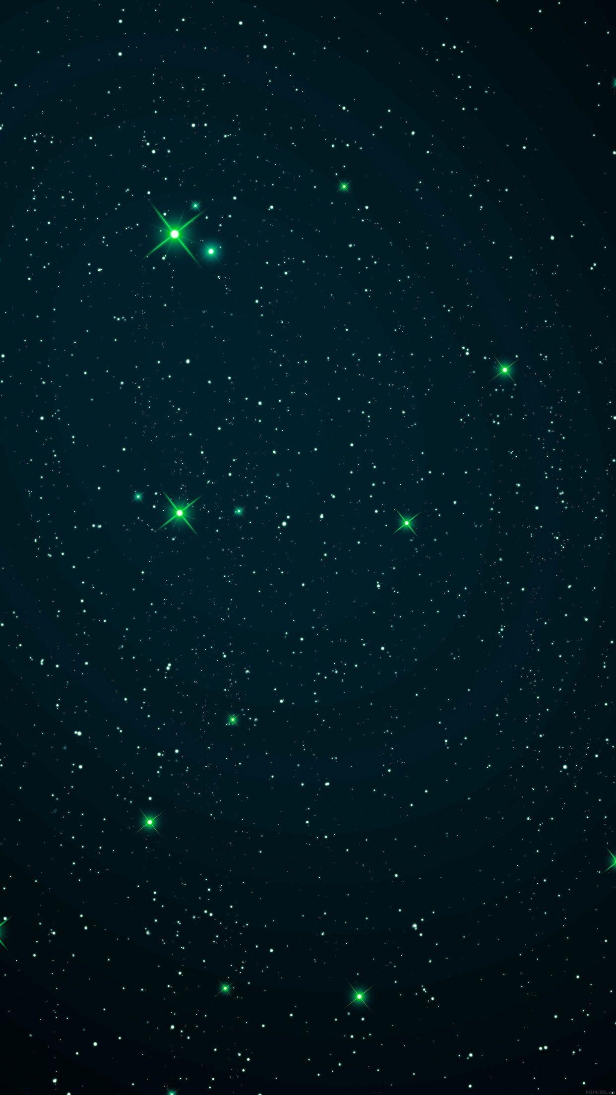 1250x2210 Wallpaper Space Star Night Dark Green Android wallpaper HD, Phone