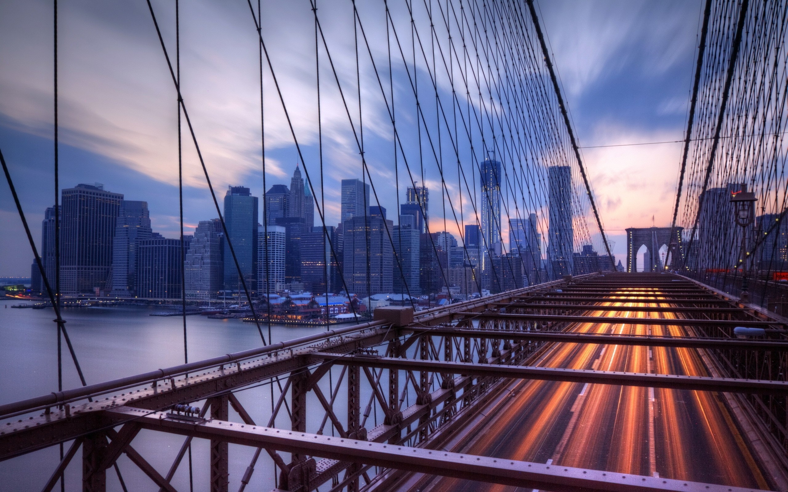 2560x1600 Brooklyn Bridge Wallpaper, Desktop