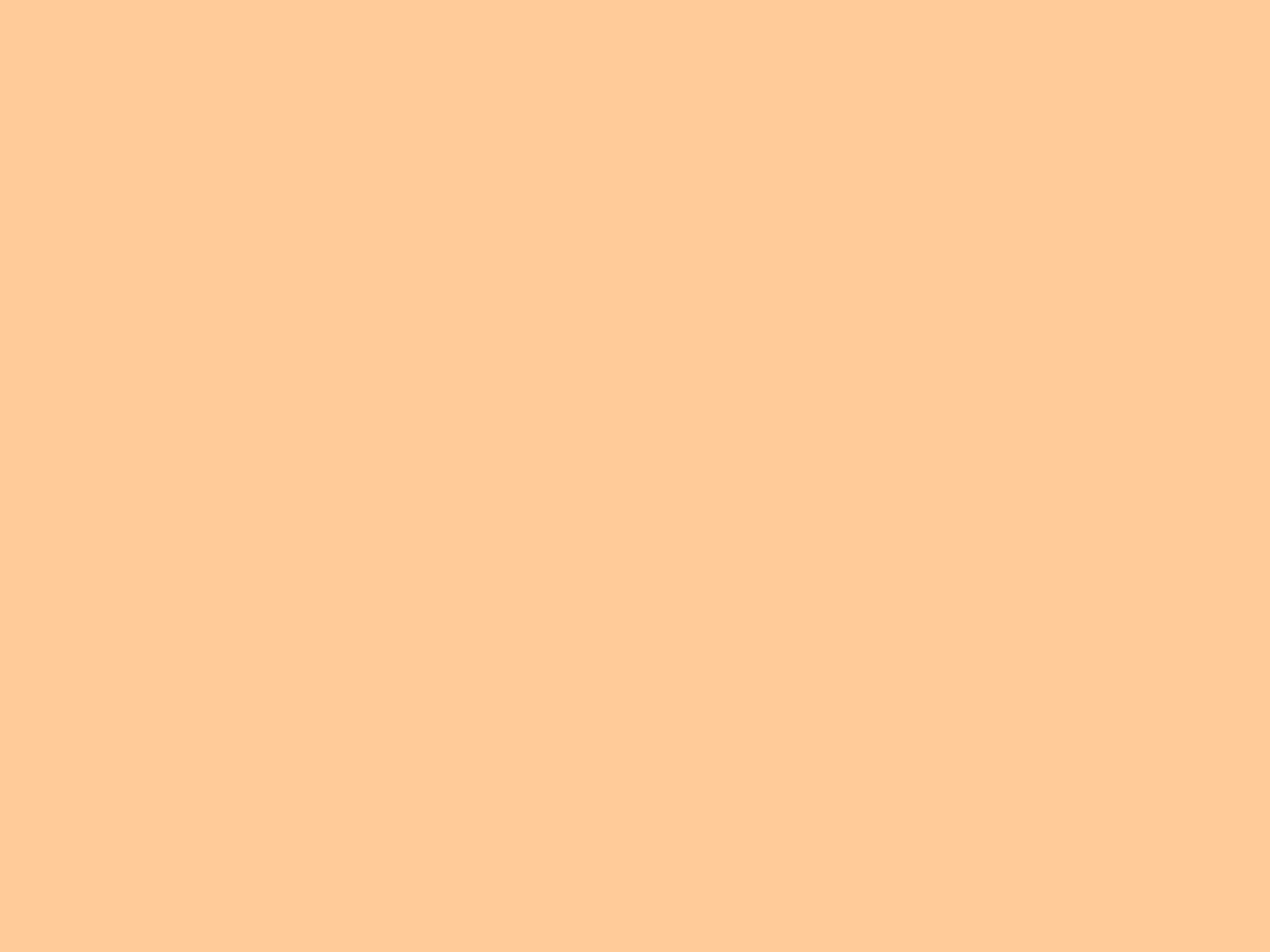 1400x1050 Peach Orange Solid Color Background, Desktop