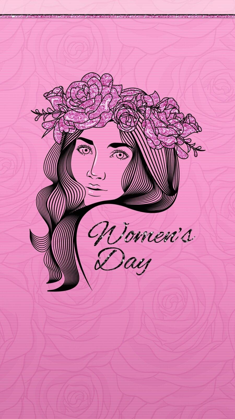 900x1600 Happy women's day. Cute wallpaper, Cute home screens, Girl wallpaper, Phone