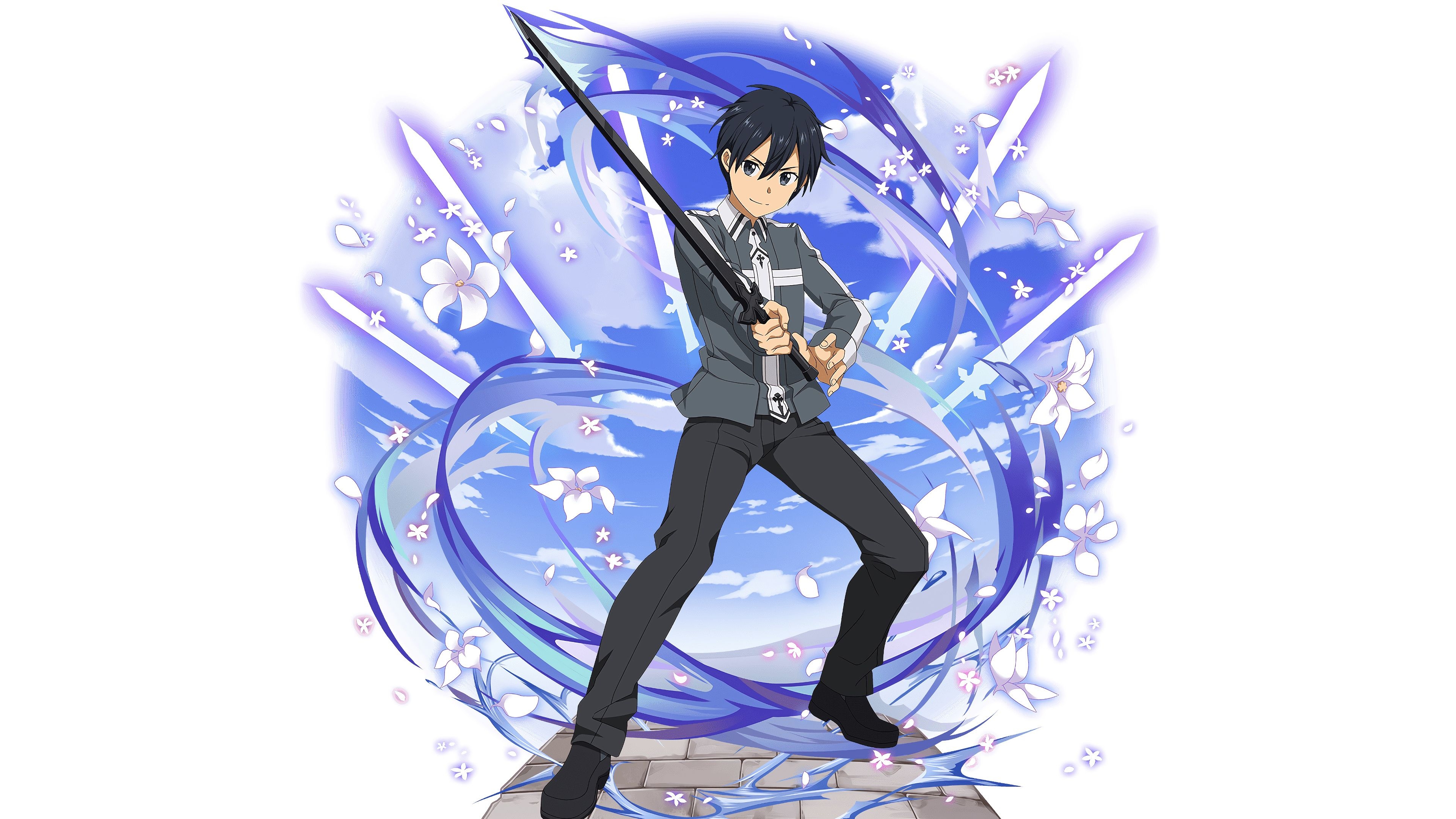 3840x2160 Kirito In Sword Art Online Wallpaper, HD Anime 4K Wallpaper, Desktop