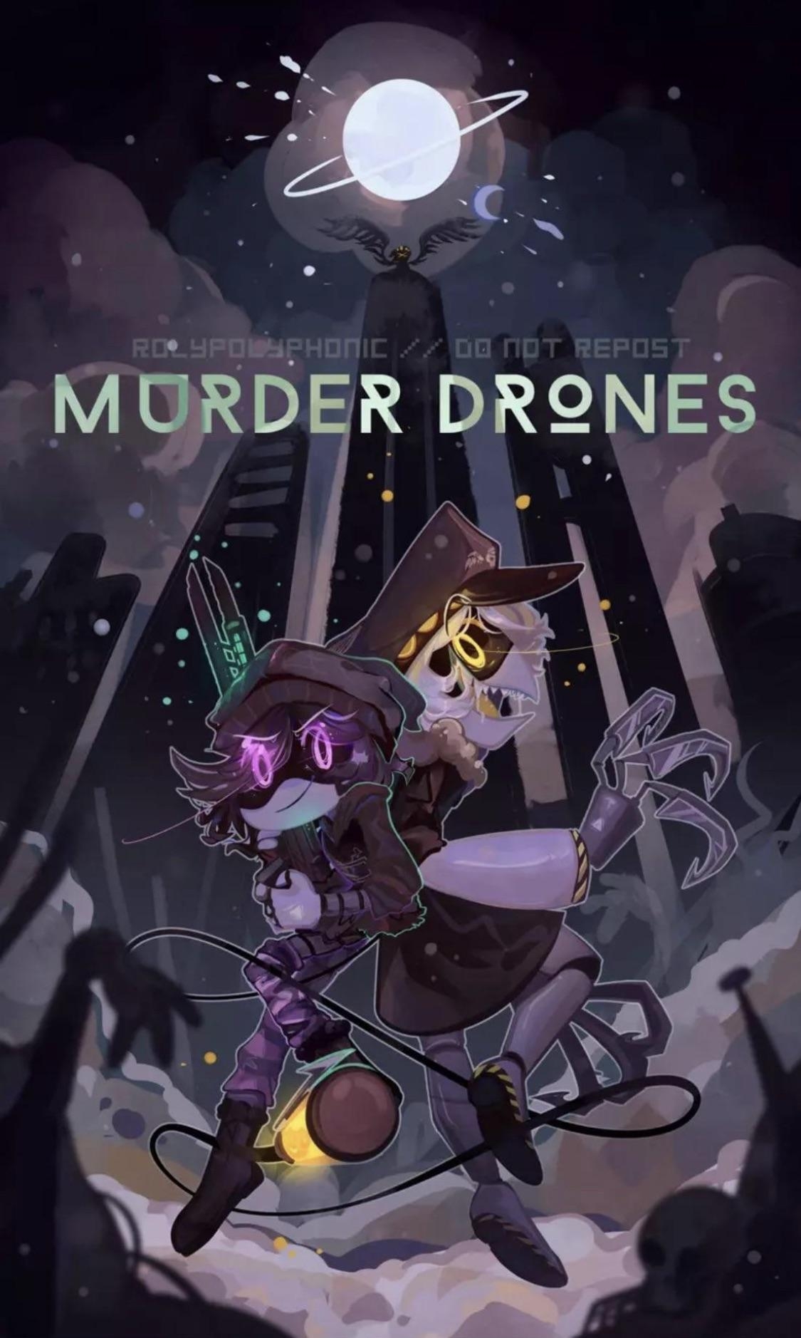 1130x1880 murder drones wallpaper, Phone