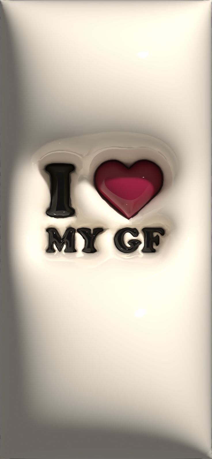 740x1600 I love my girlfriend, I love my gf. iPhone wallpaper texture, Bubbles wallpaper, 3D wallpaper iphone, Phone