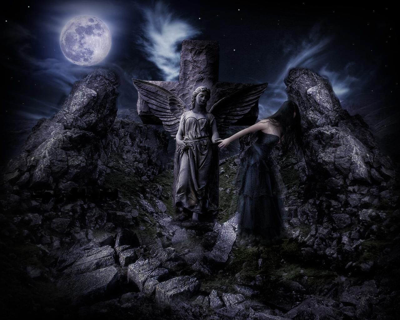 1280x1030 HD 3D Gothic Wallpaper, Desktop