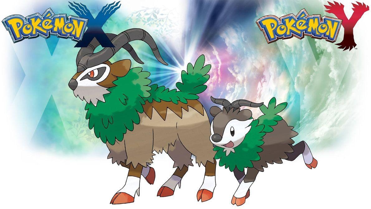 1200x670 Pokemon X Y and Gogoat, Desktop