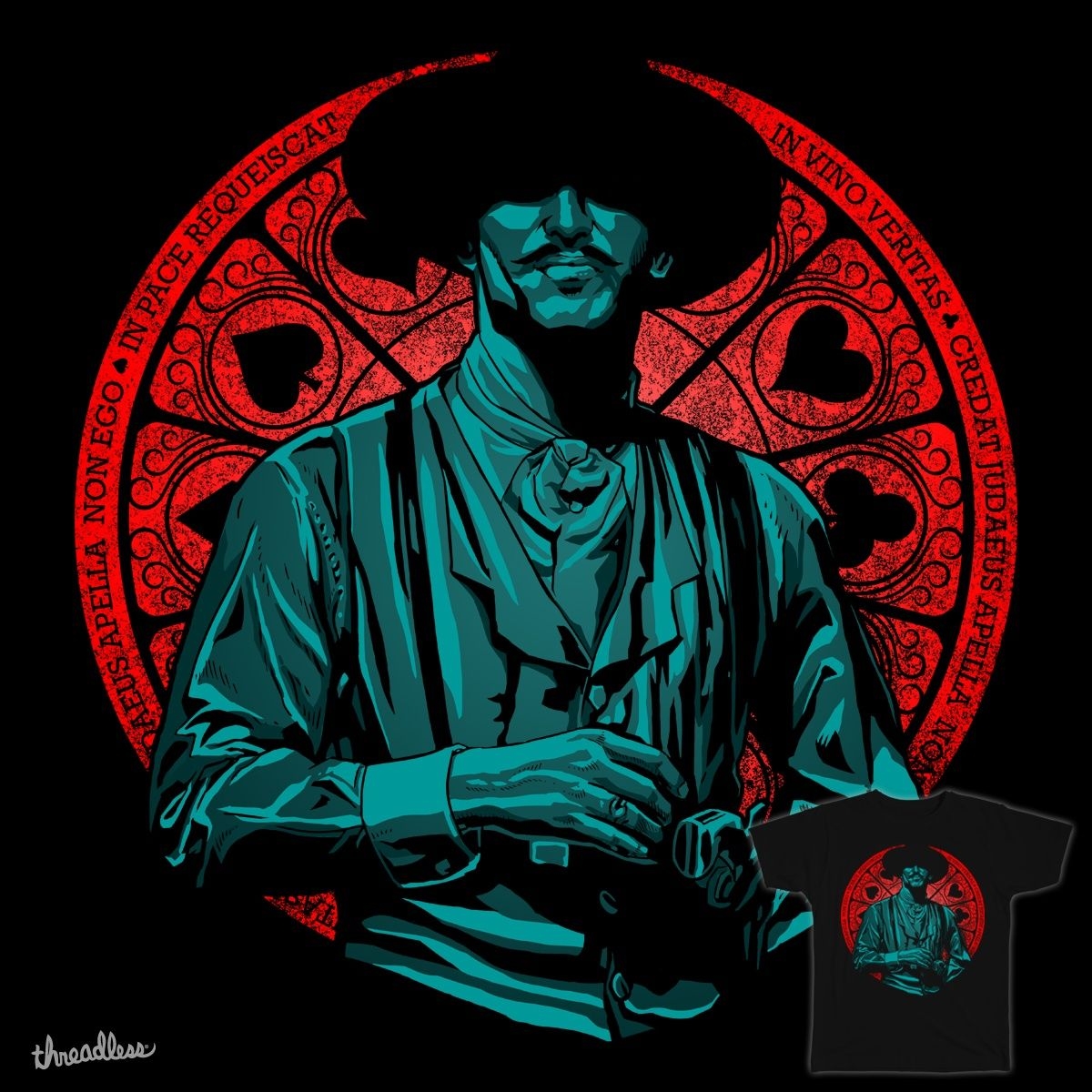 1200x1200 Score I'm Your Huckleberry by iskandarsalim on Threadless, Phone