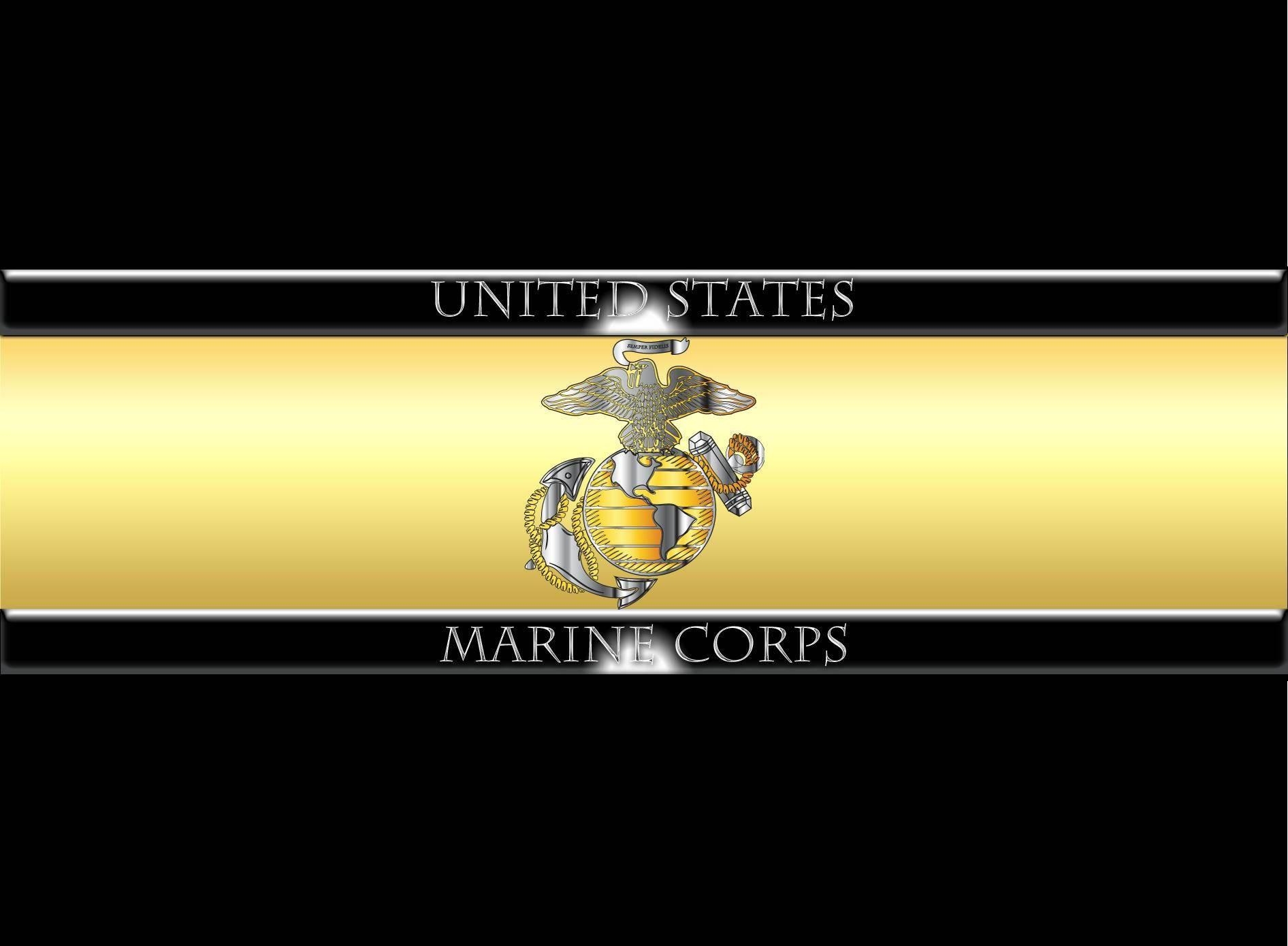 1900x1390 Usmc Logo Gold Taken From Us Marine Corps (id: 178598), Desktop