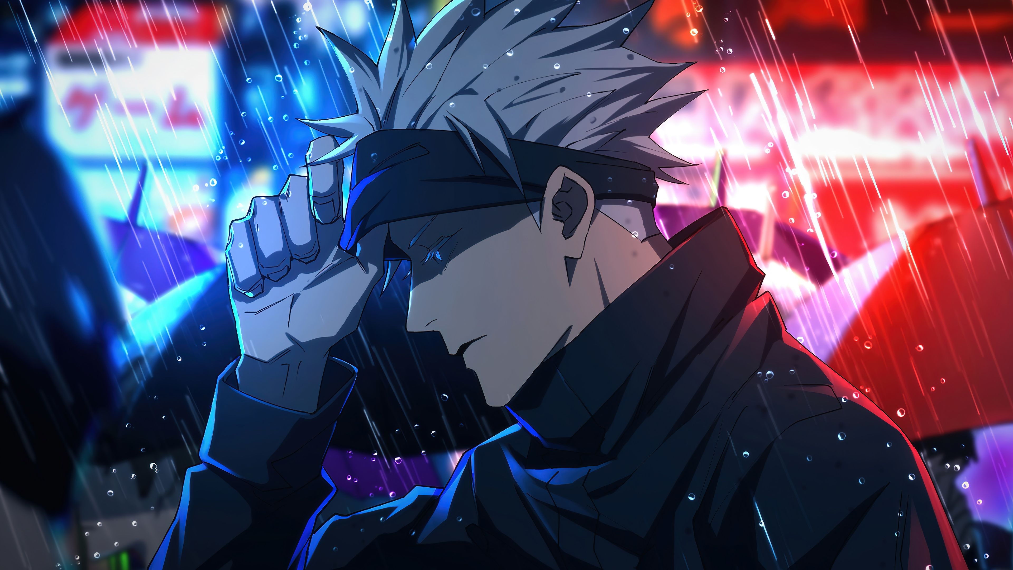 3840x2160 Satoru Gojo Jujutsu Kaisen Anime Wallpaper 4k Ultra HD, Desktop