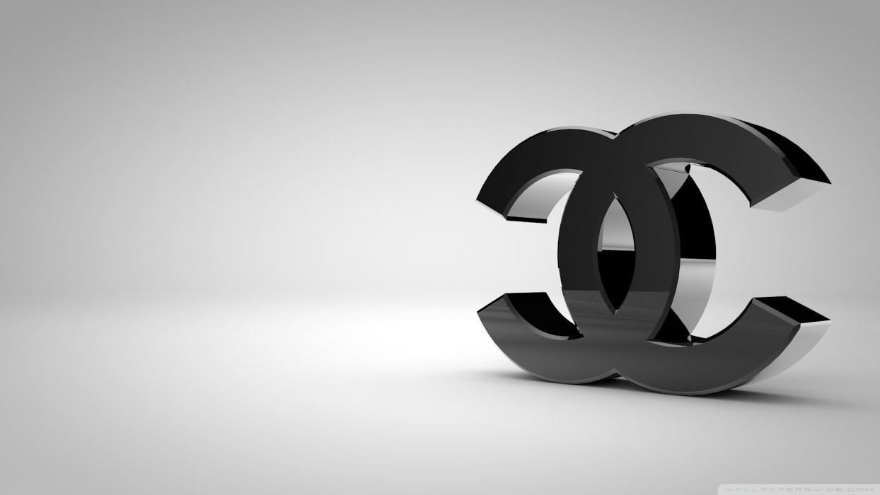 1250x700 Chanel Logo Shiny Black Wallpaper 1920x1080 Wallpaperx1080, Desktop