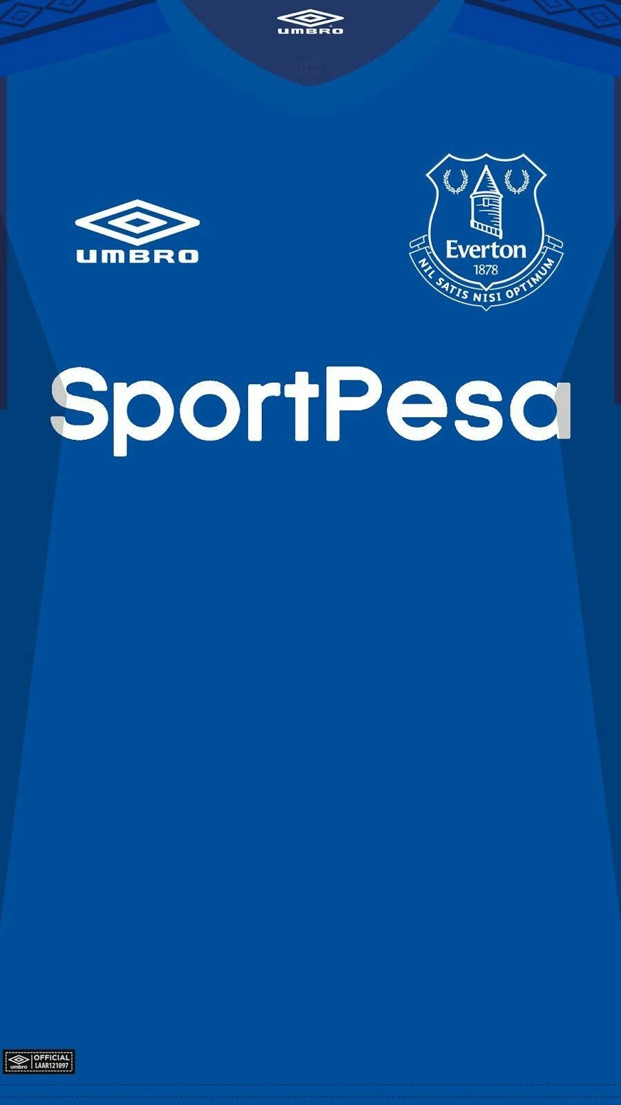 900x1600 Everton 17 18 Kit Home. Football. Nike Football, Phone