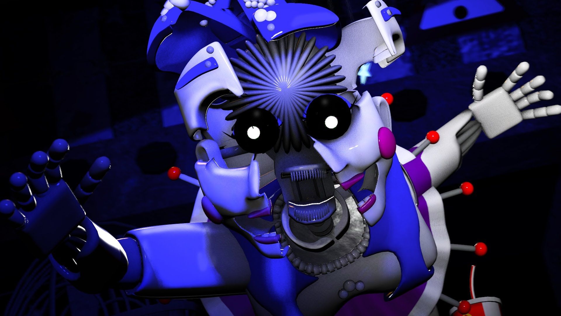 1920x1080 Ballora Jumpscare Sister Location Location Ballora's Minions HD Wallpaper, Desktop