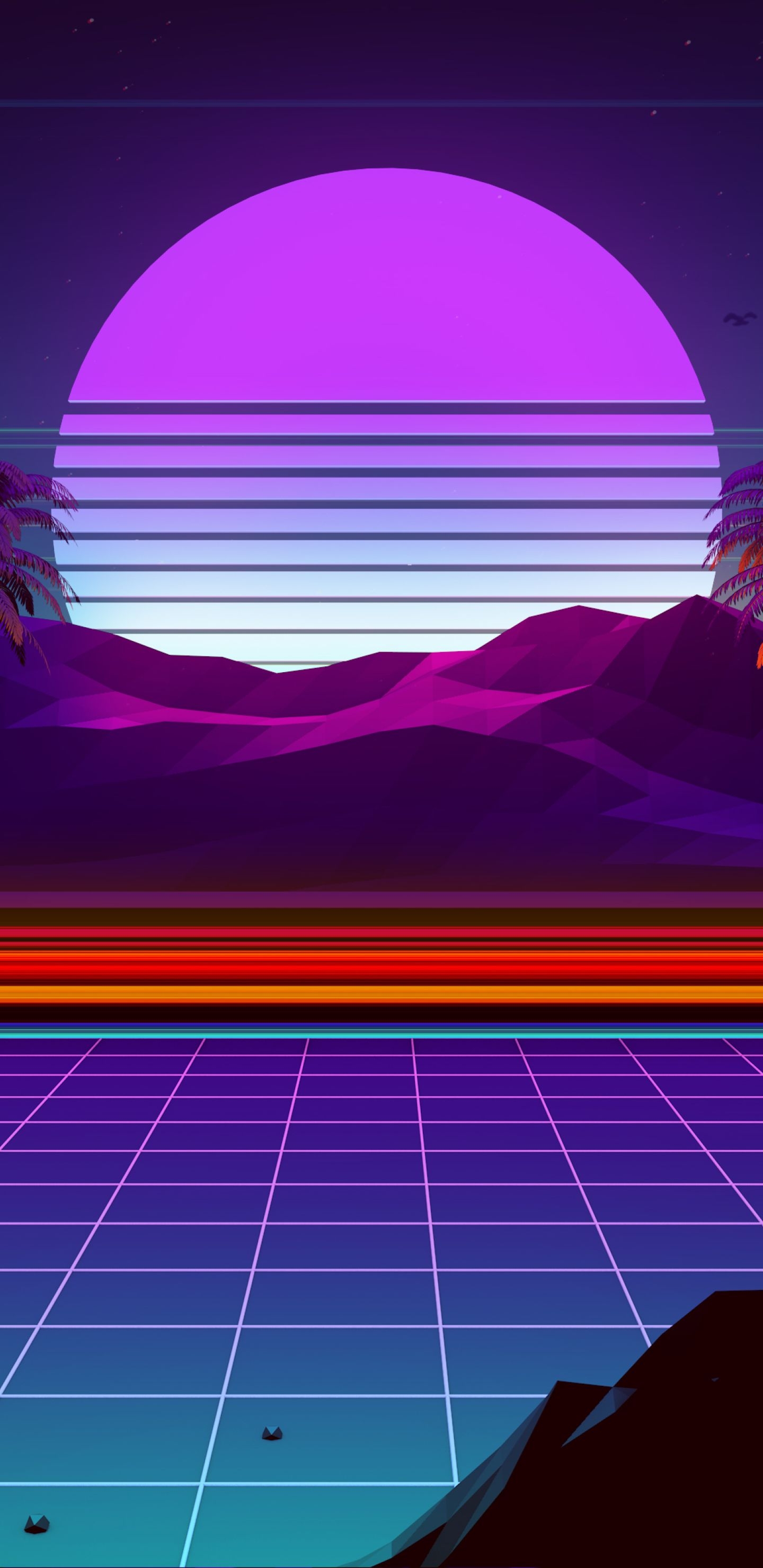 1440x2960 Synthwave And Retrowave Samsung Galaxy Note S S8, Phone