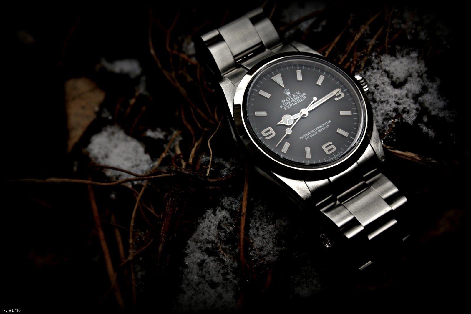 1600x1070 Kyle's Watch Wallpaper: Rolex Explorer 114270, Desktop