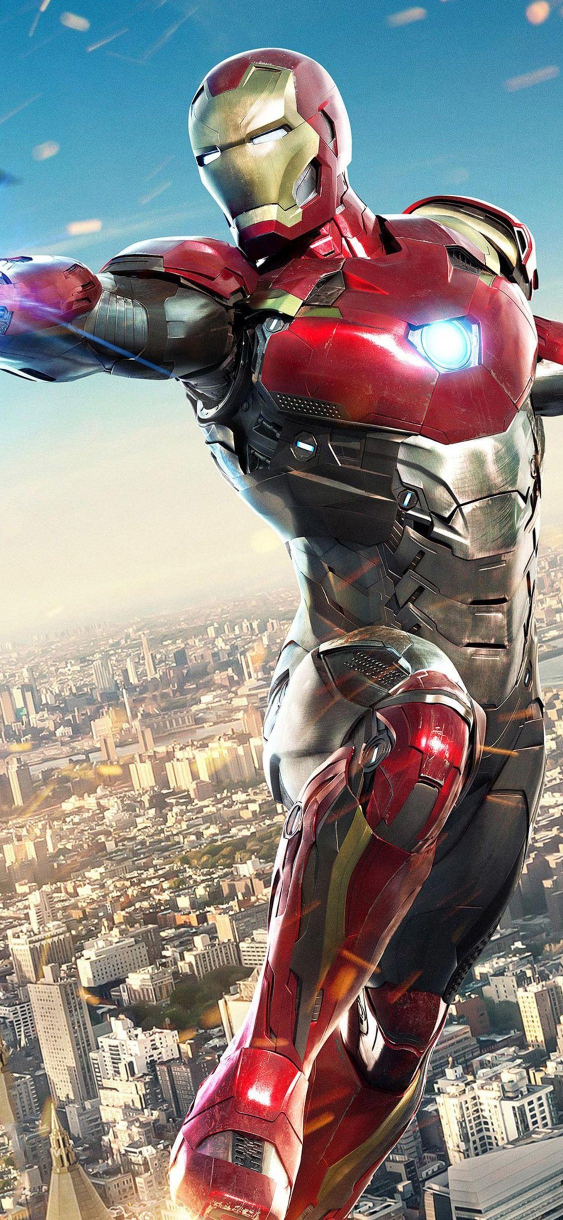 1130x2440 Iron Man And Spiderman In Spiderman Homecoming 4k HD, Phone