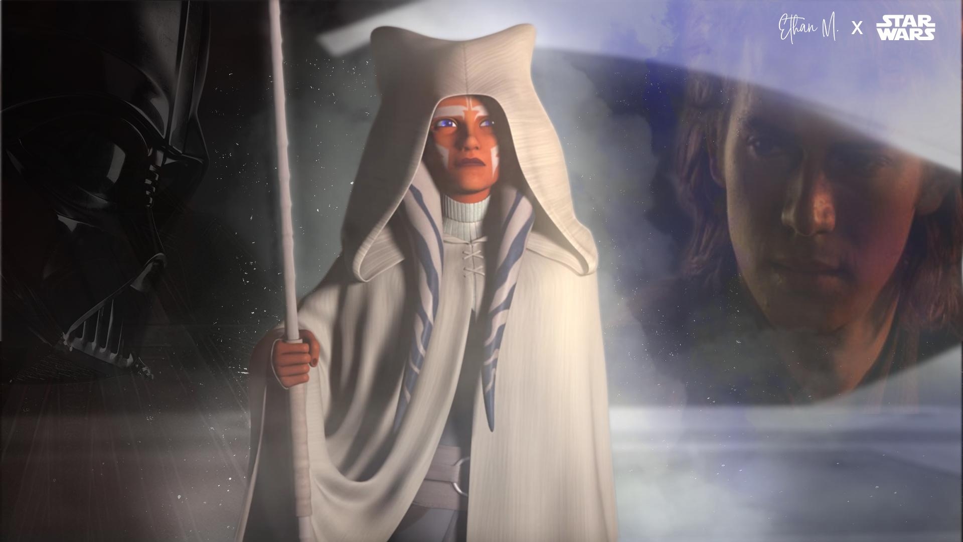 1920x1080 Ahsoka Tano and Anakin Skywalker.reddit.com, Desktop