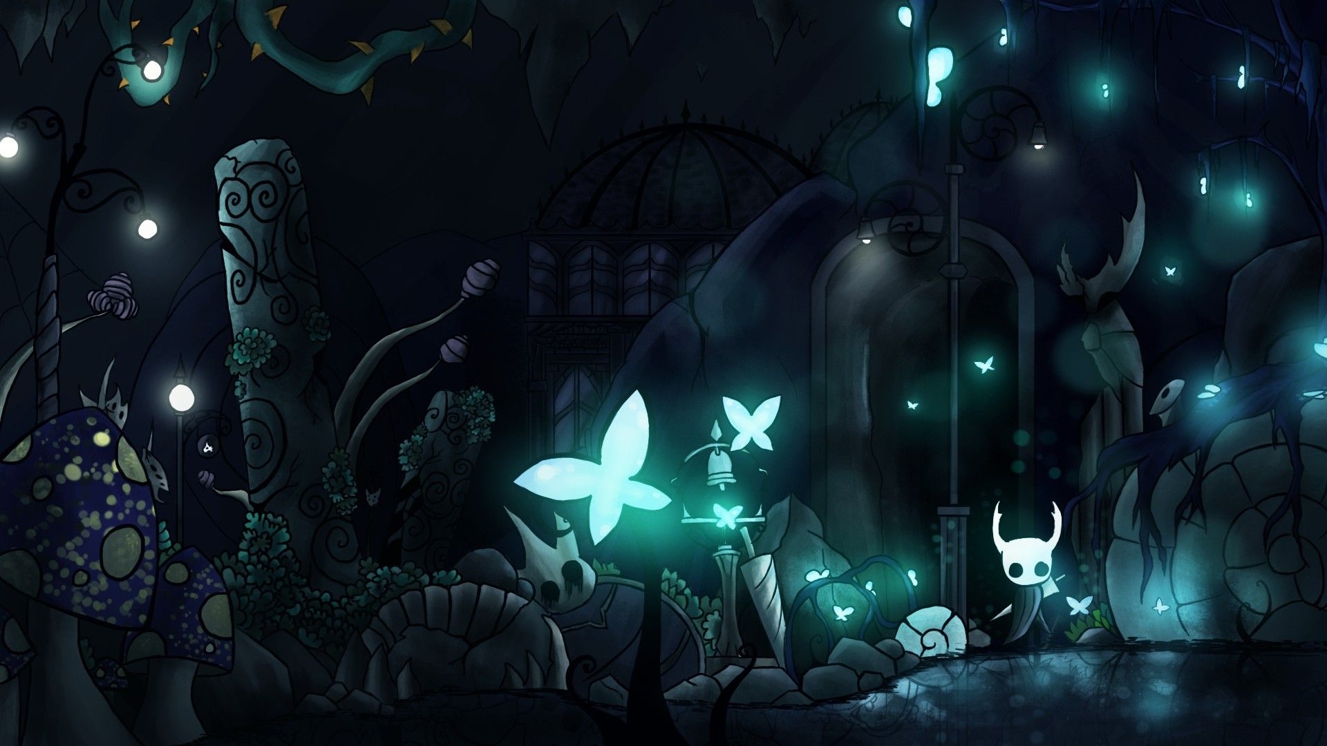 1920x1080 Hollow Knight. Hollow art, Environment concept art, Knight art, Desktop