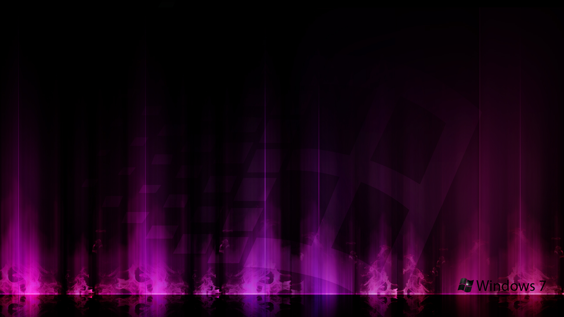 1920x1080 Windows 7 Purple Aurora Wallpaper, Desktop