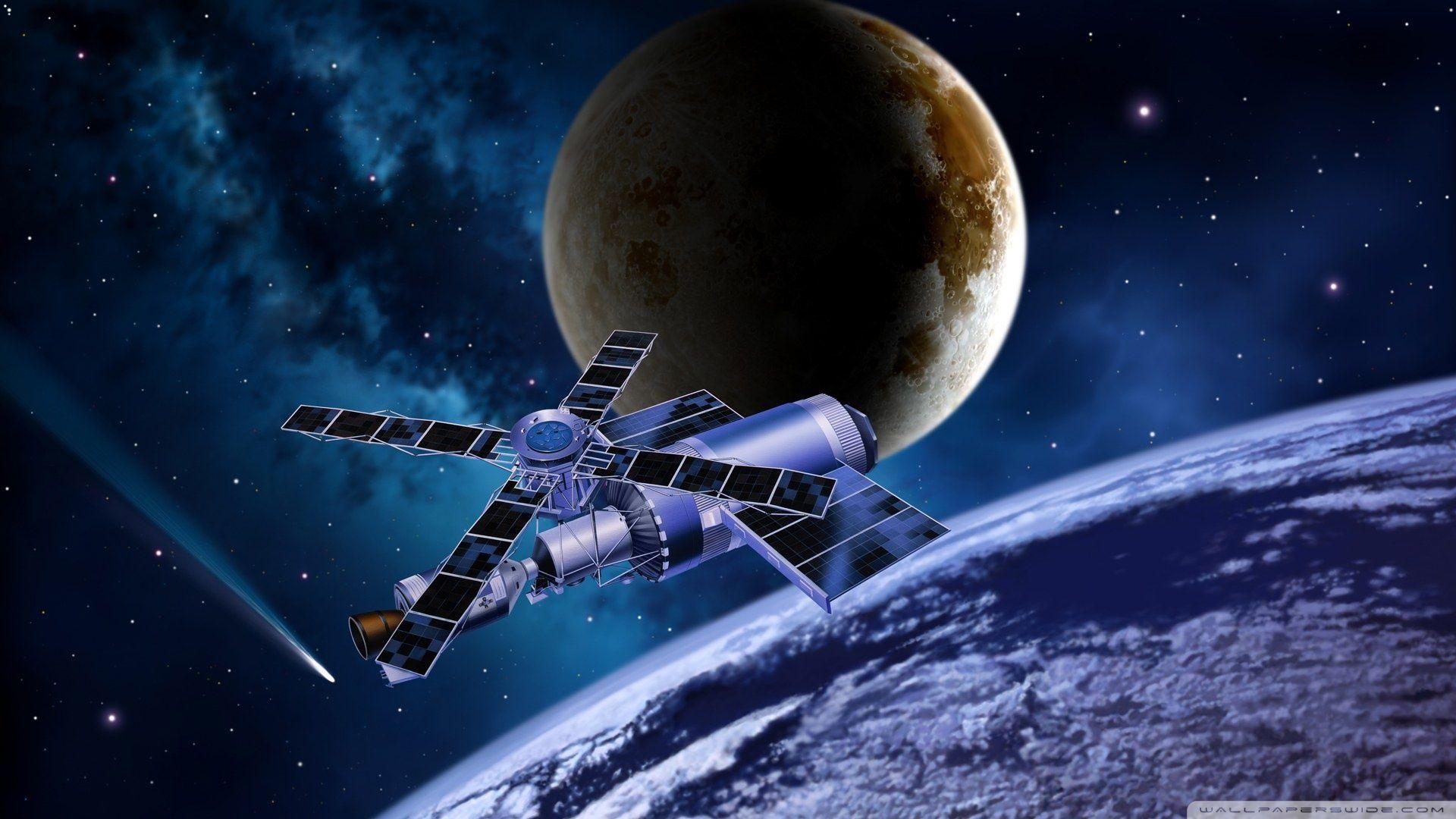 1920x1080 Space Satellite HD desktop wallpaper, Widescreen, High, Desktop