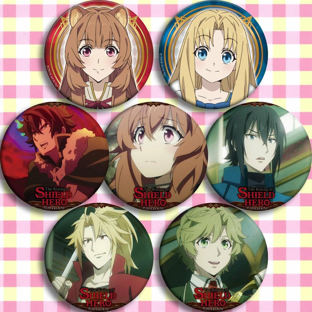 1000x1000 Anime The Rising of the Shield Hero Naofumi Iwatani Filo Pin Button, Phone