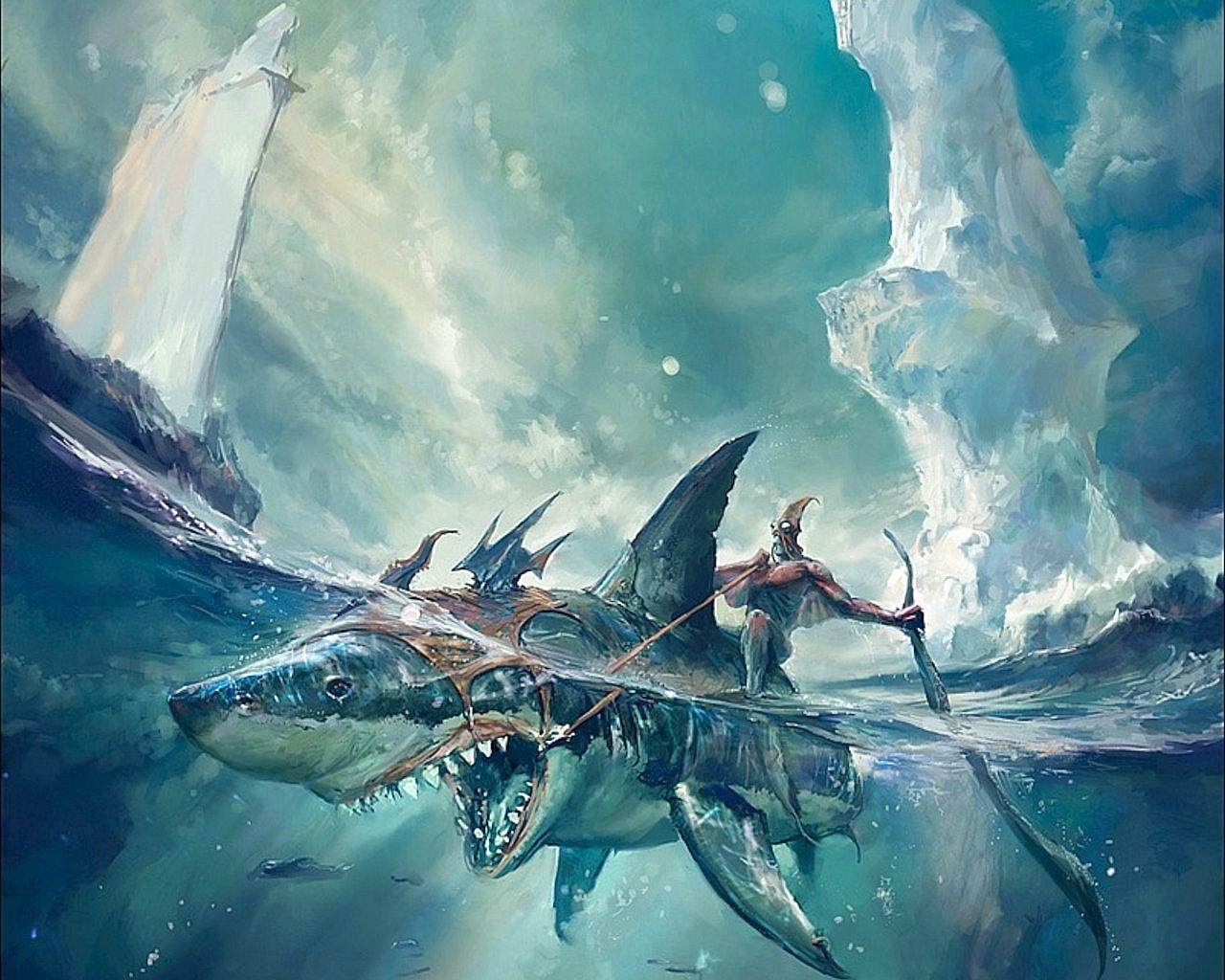 1280x1030 Cool Shark Wallpaper Free Cool Shark Background, Desktop