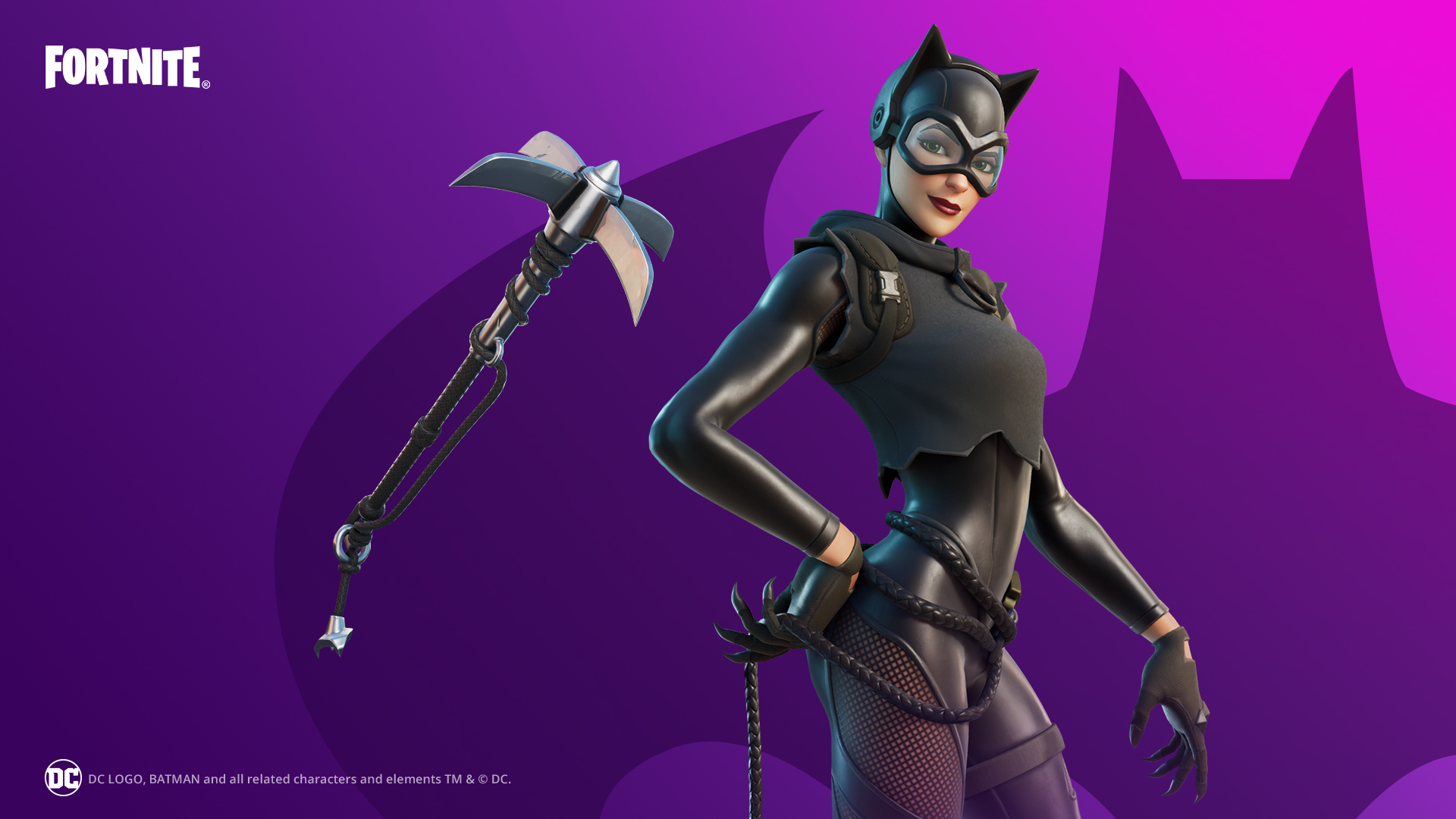 1920x1080 Catwoman Zero Fortnite wallpaper, Desktop