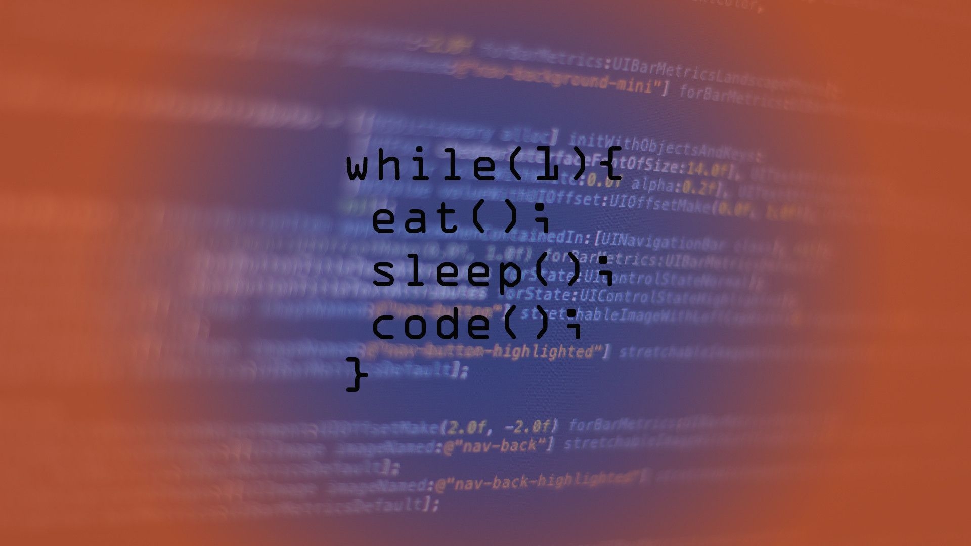 1920x1080 Couldn't find a good coding wallpaper, so I made my own, Desktop