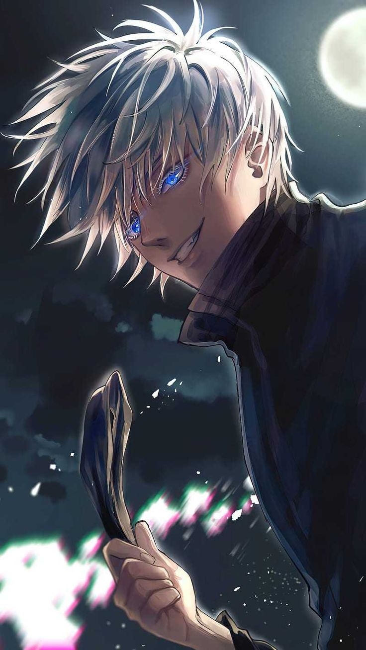 740x1310 Gojo satoru Wallpaper Discover more Anime, gojou satoru, iPhone, Jujutsu Kaisen, kaisen gojo wallpaper.. Anime guys, Jujutsu, Cool anime background, Phone