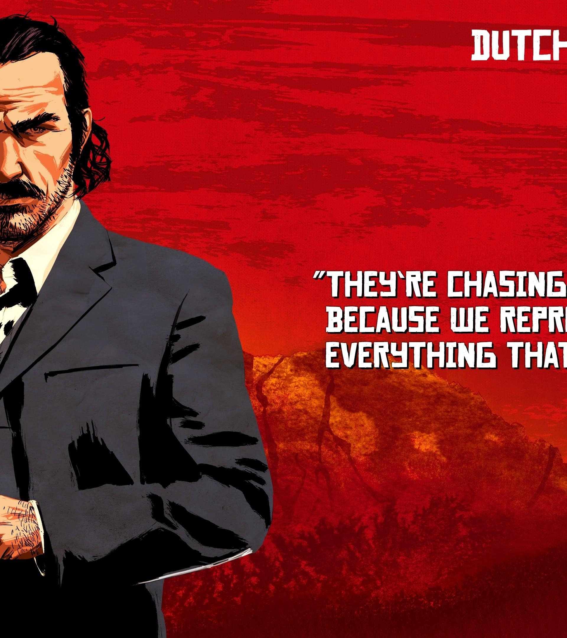 1920x2160 Download  Red Dead Redemption Dutch Van Der, Phone