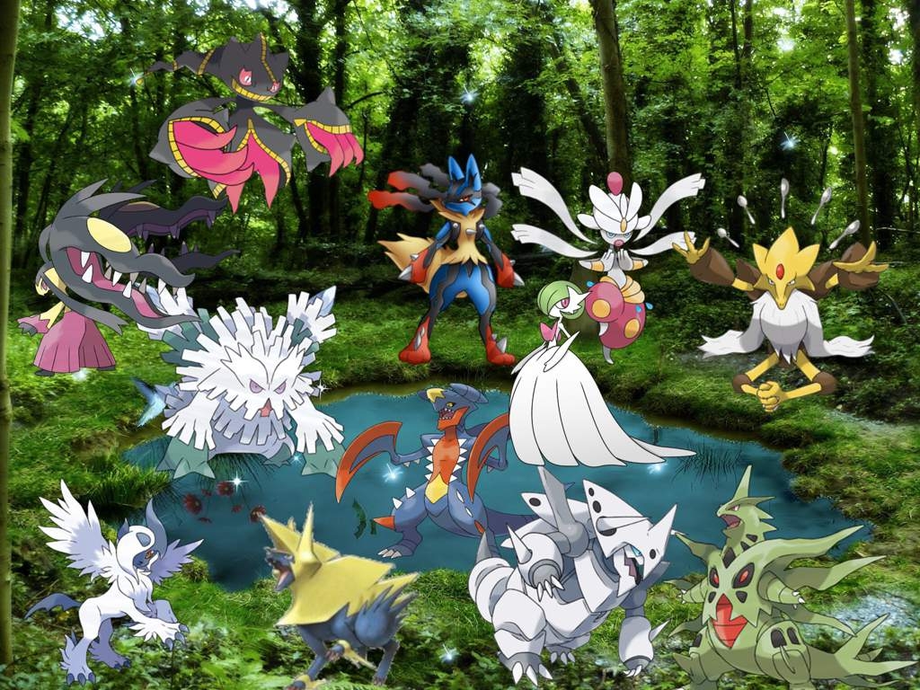 1030x770 Mega Evolution Collage!. Pokémon Amino, Desktop