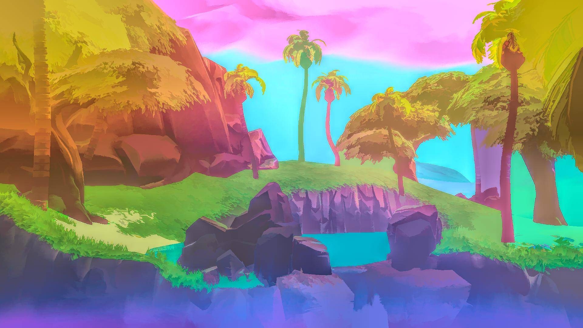 1920x1080 Fortnite Landscape HD, Desktop