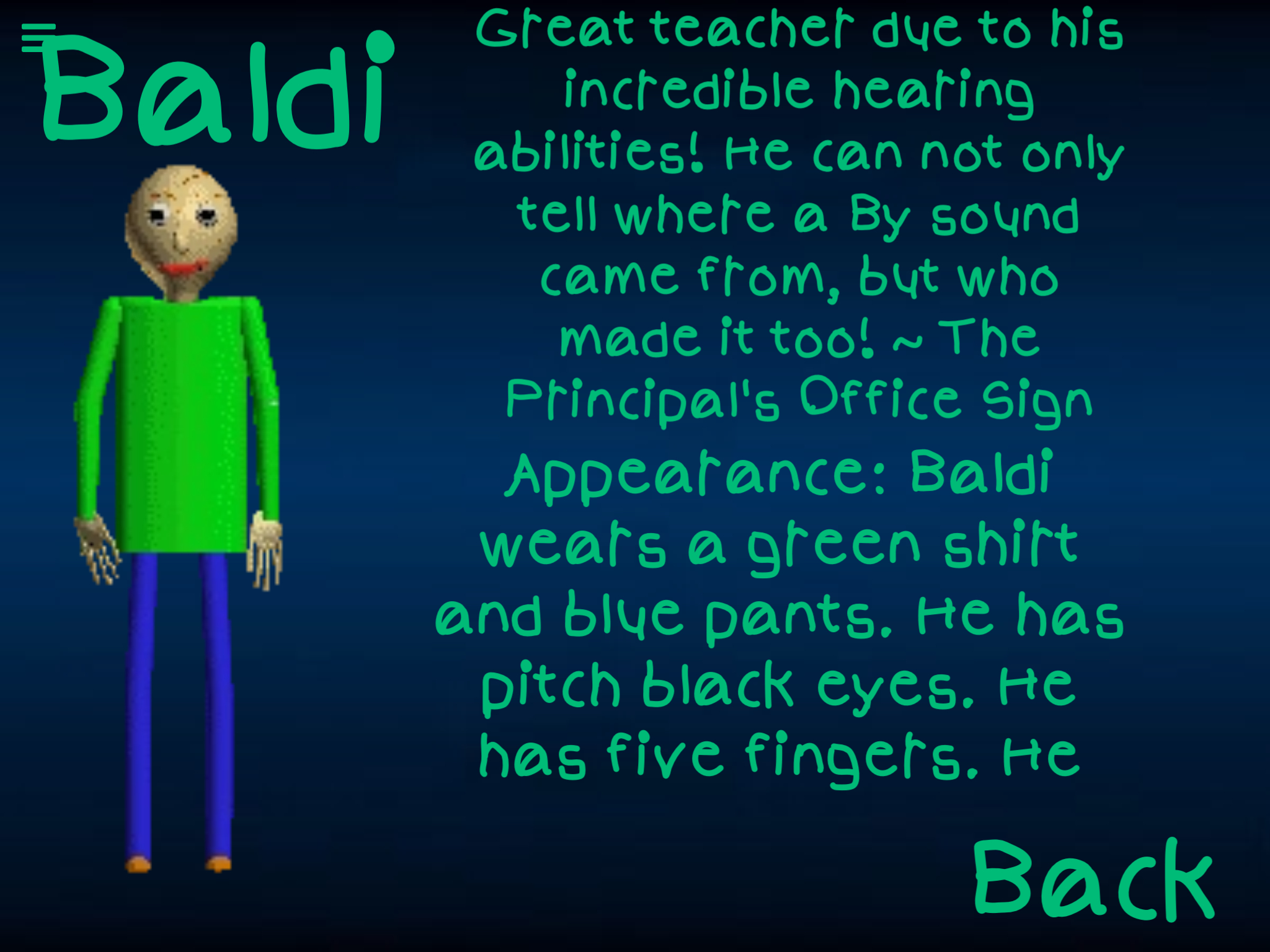 2050x1540 hyperPad. Hub. Baldi's Basics Game Guide, Desktop