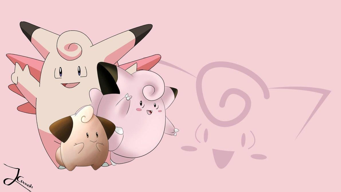 1200x670 Clefairy Evolution Background Wallpaper, Desktop